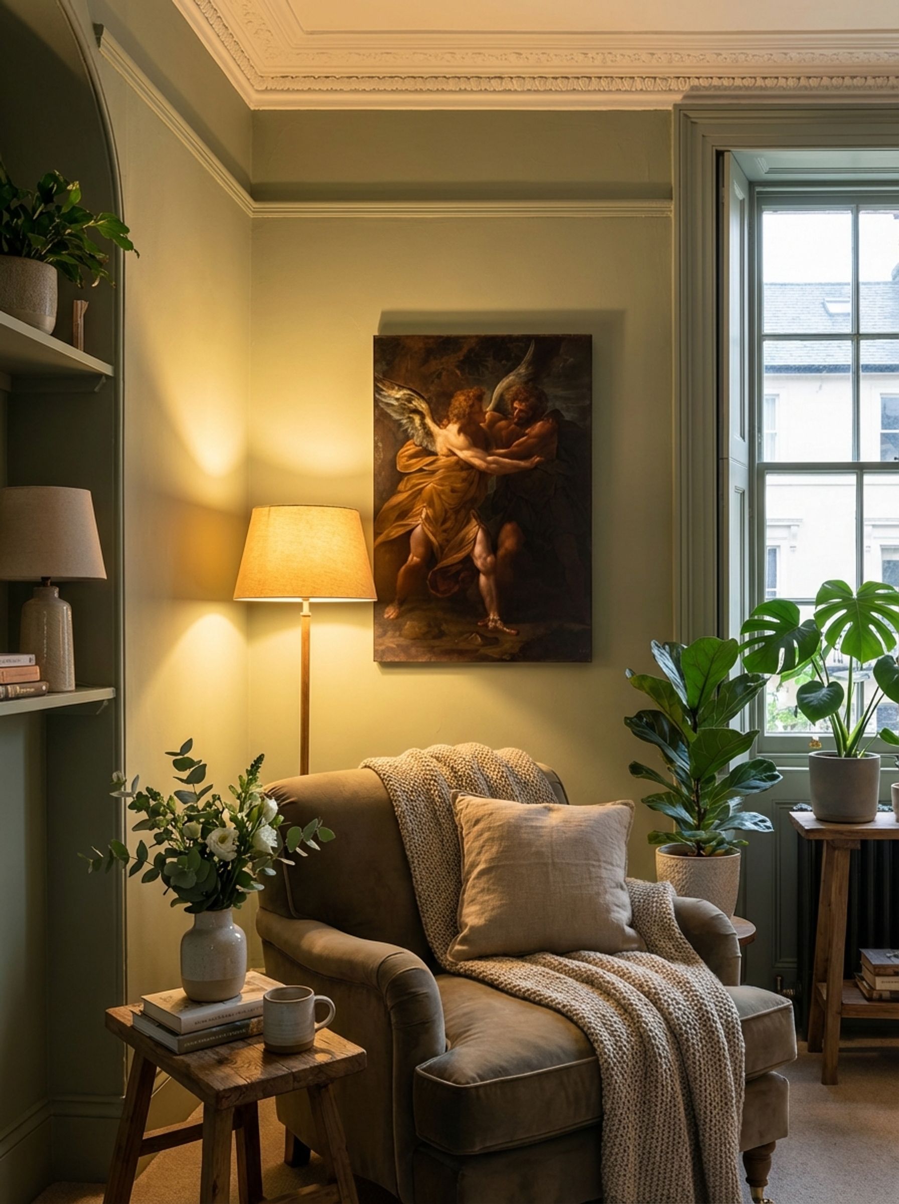 Jacob Wrestling with the Angel - Ferdinand Piloty - Lifestyle