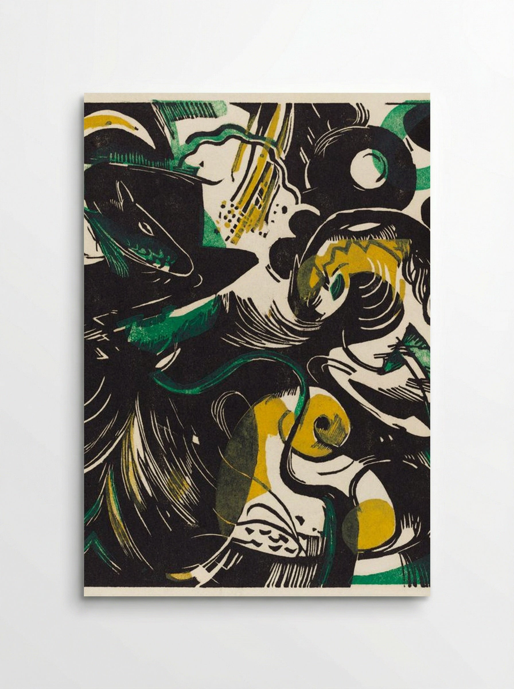 Genesis II (Schöpfungsgeschichte II) - Franz Marc - Poster