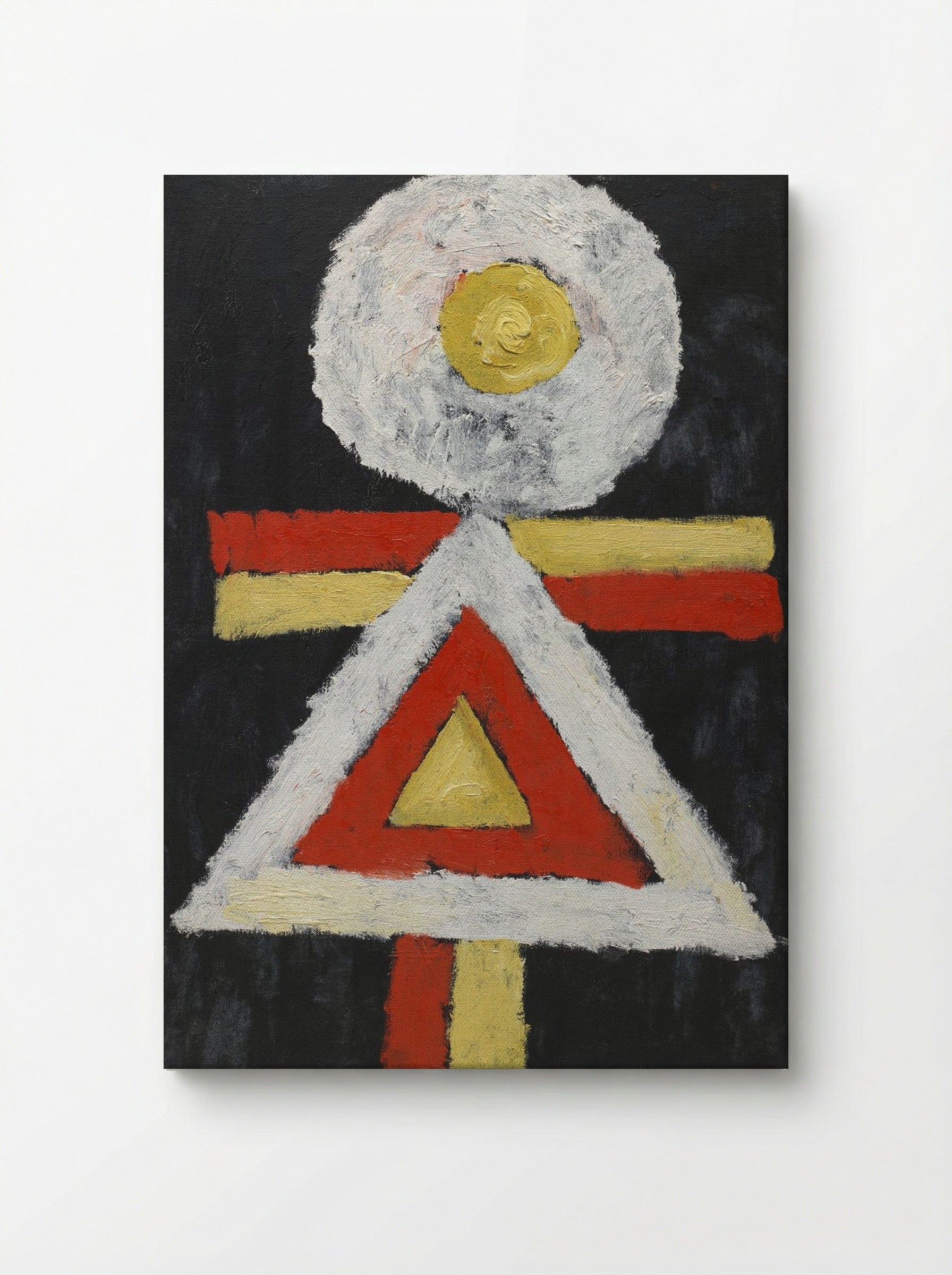 Geometric Figure - Marsden Hartley - Canvas