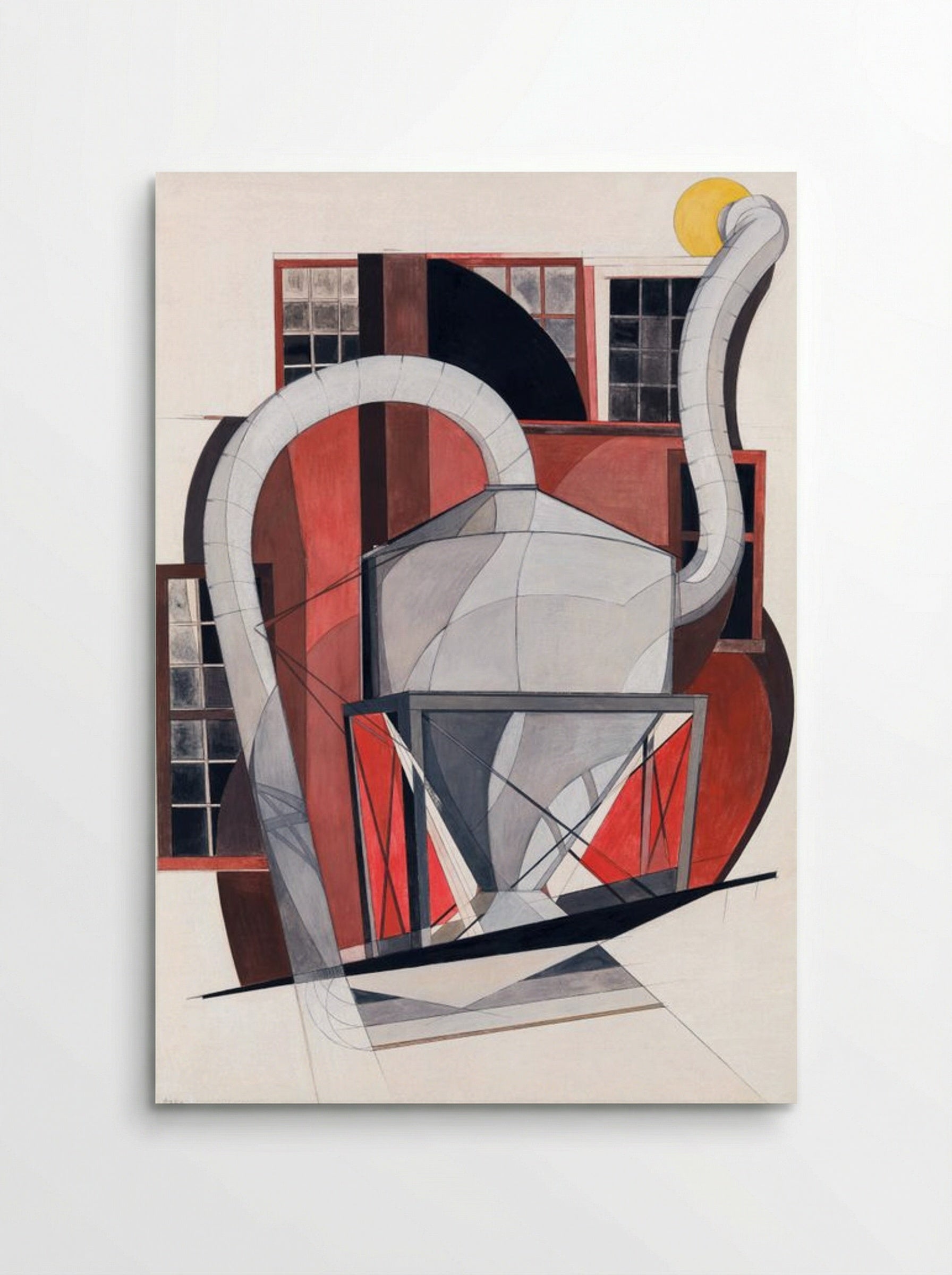 Machinery - Charles Demuth - Poster