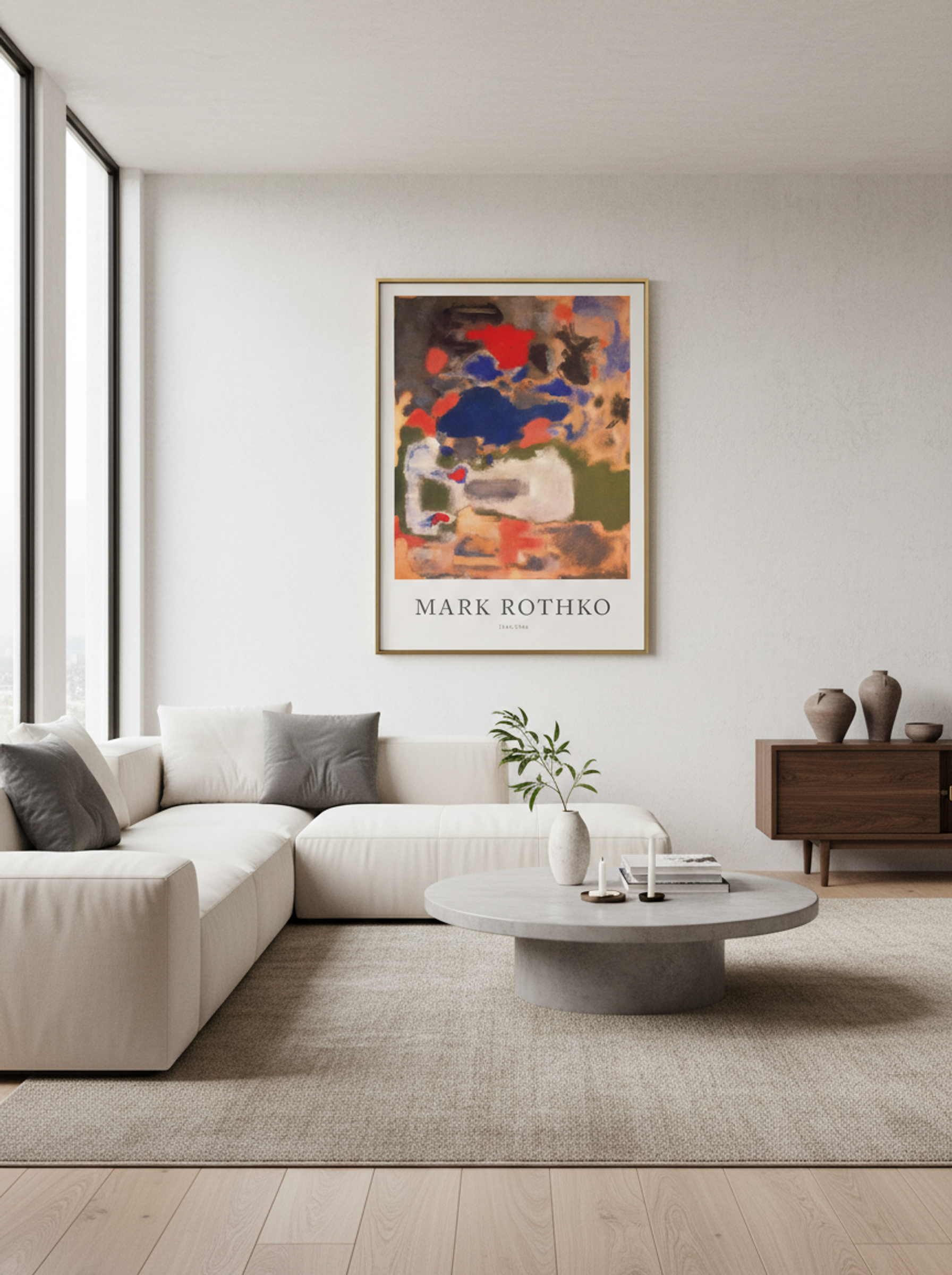 Untitled (Multiform Composition) - Mark Rothko - Lifestyle