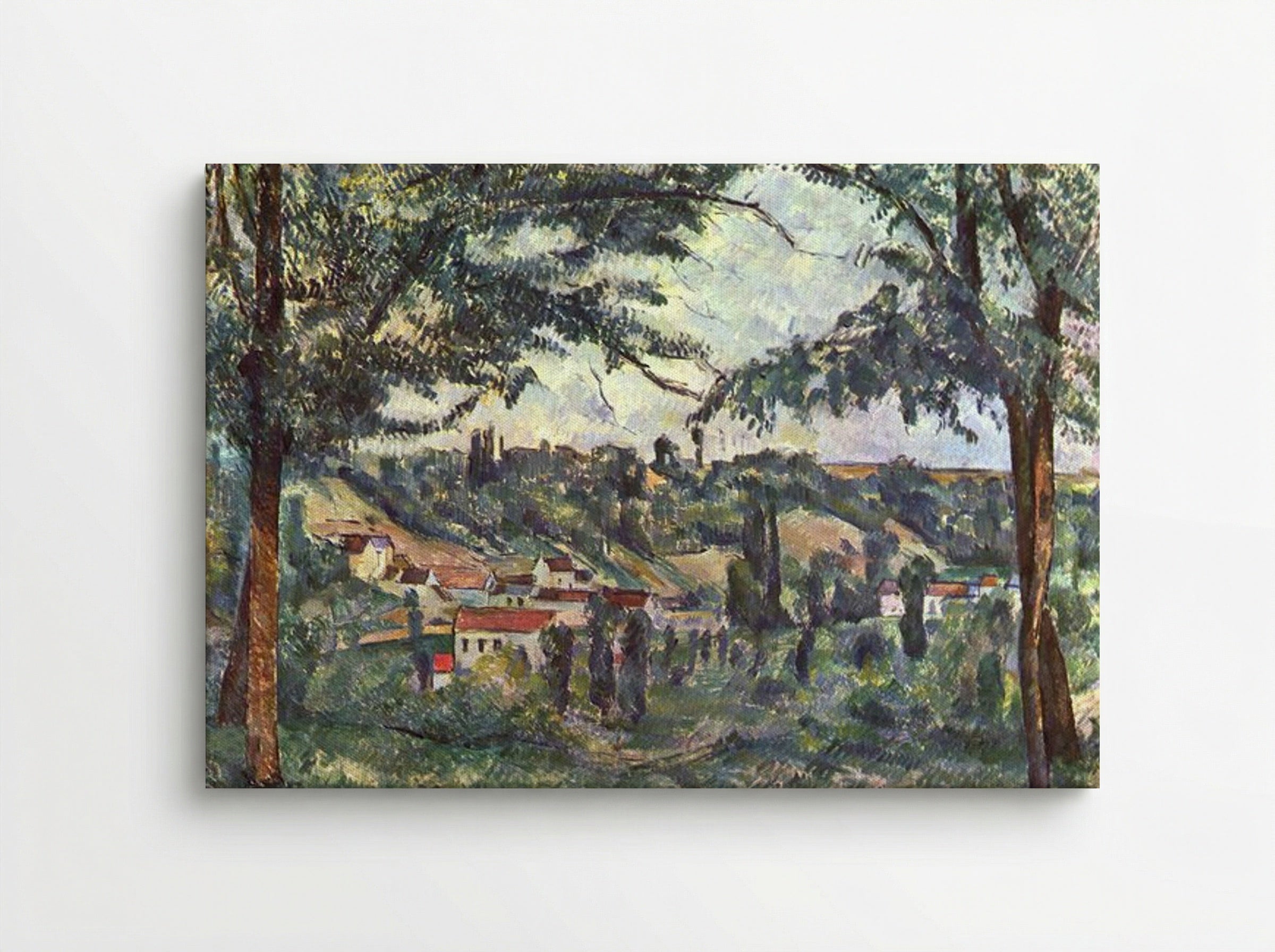 The Hameau des Pâtis - Paul Cézanne - Canvas