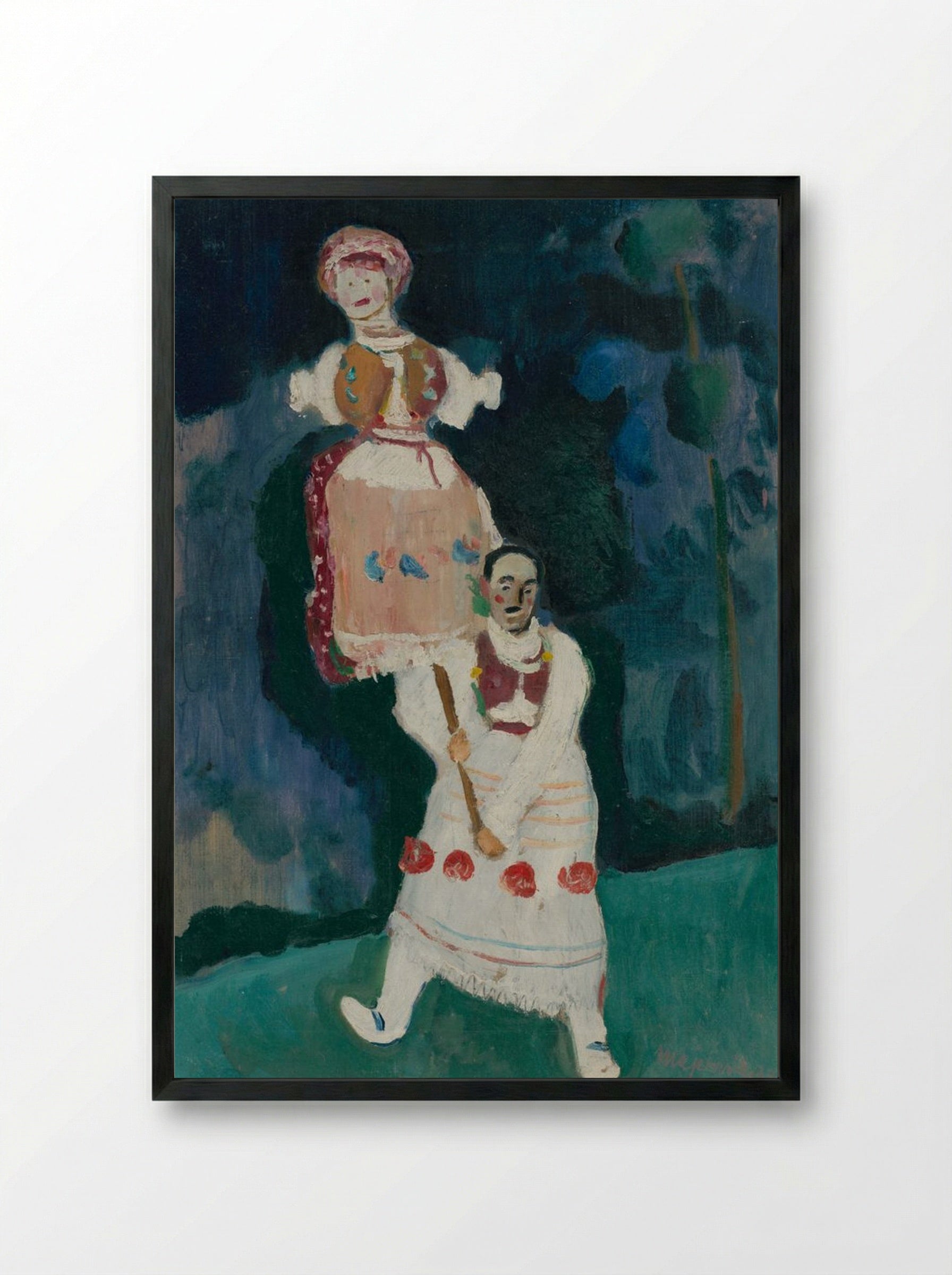 Morena - Cyprián Majerník - Framed Print Black