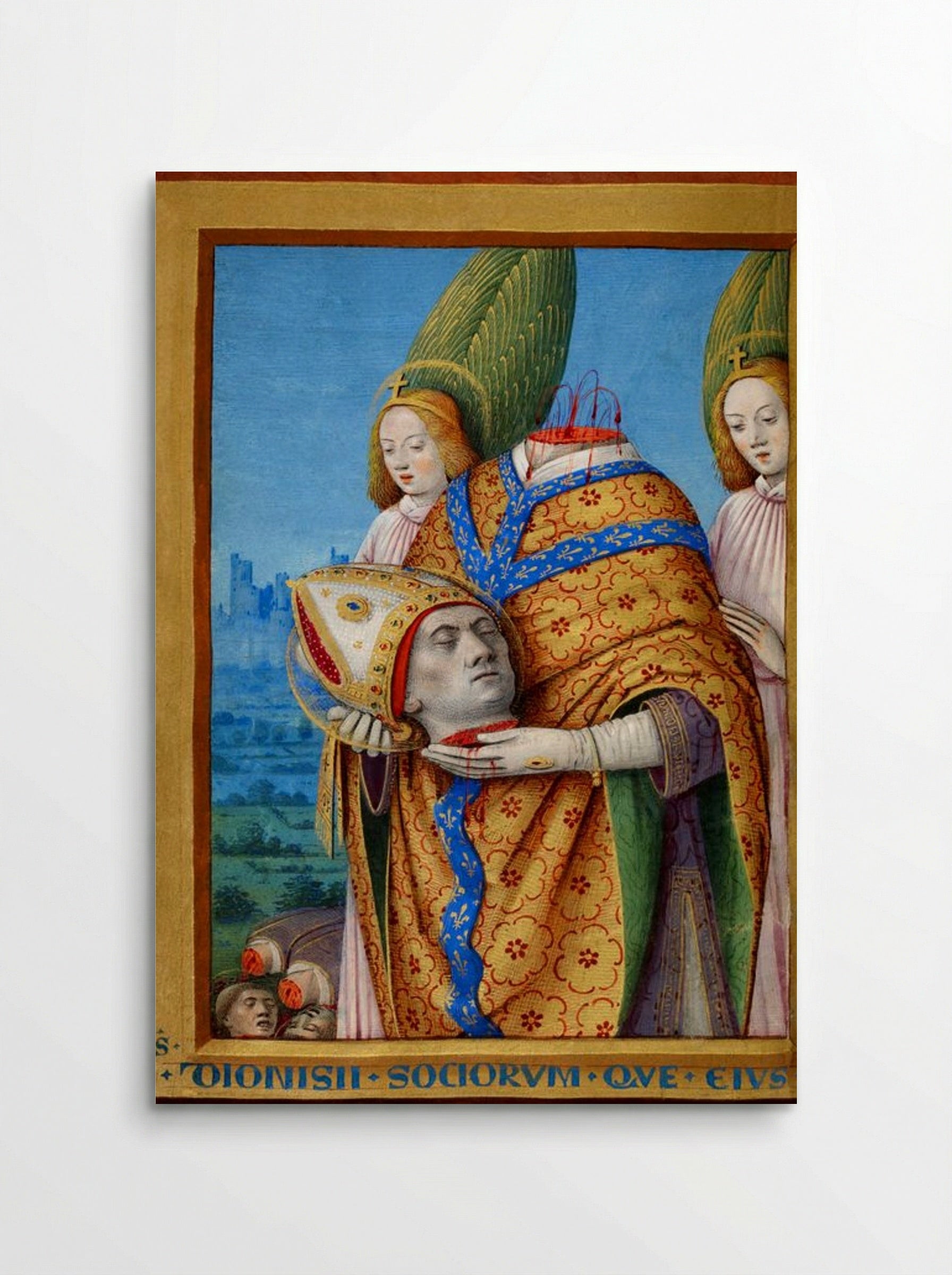 The Martyrdom of Saint Denis - Fine Art Print - Poster