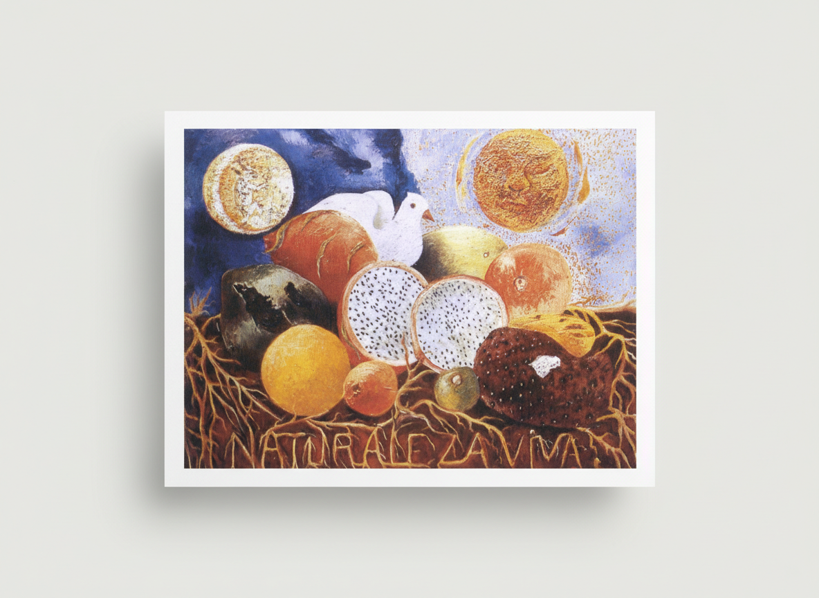 Naturaleza Viva (Living Nature) - Frida Kahlo - Poster