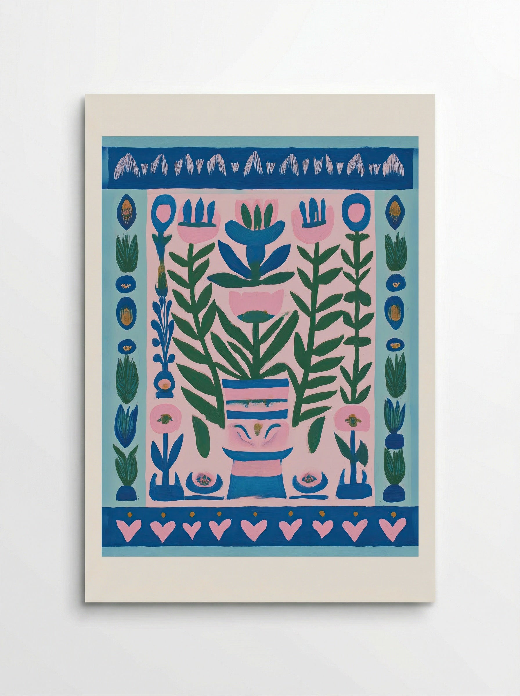 Flower Pot Harmony - Poster