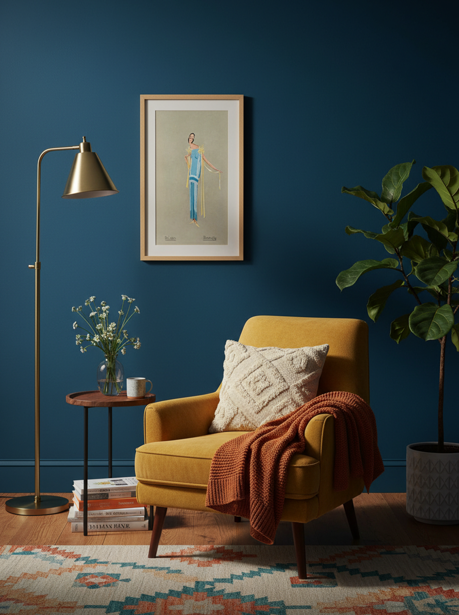 Design for 'L'Accroche-Coeur' Summer Dress, 1924 - Fine Art Print - Lifestyle