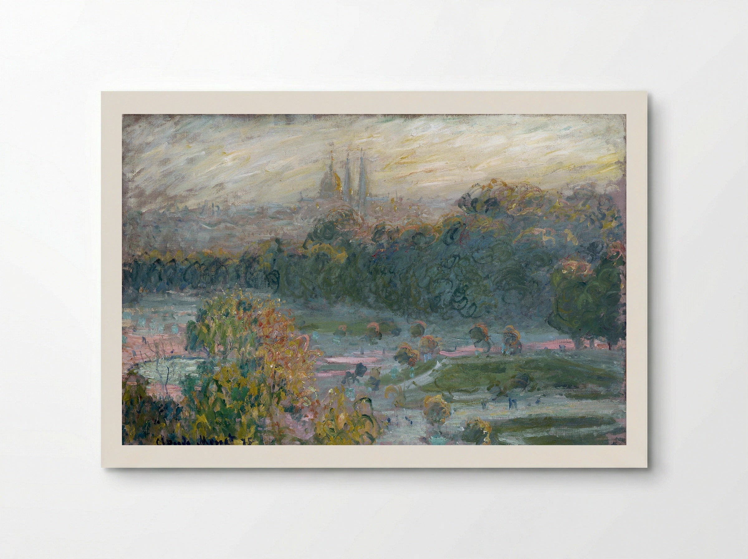 Study for 'The Tuileries' - Claude Monet - Poster