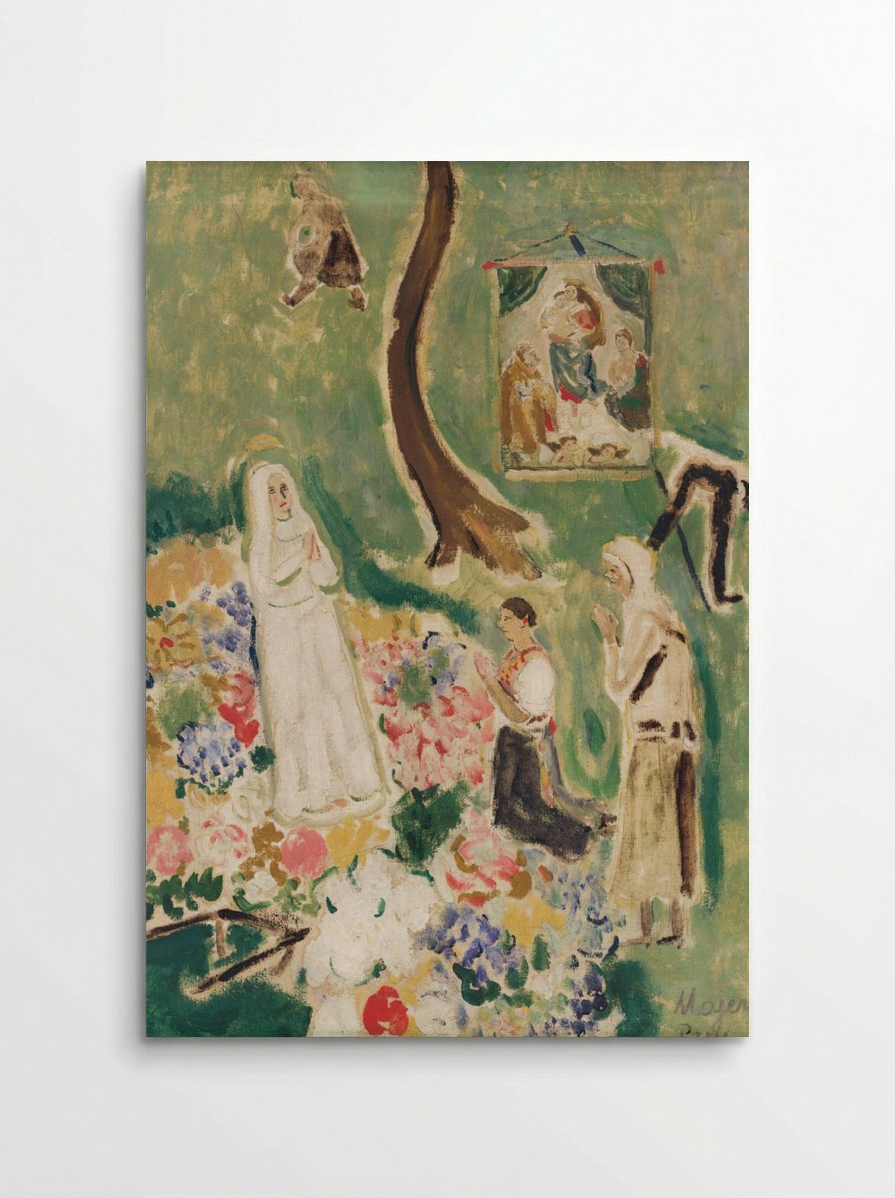 Two Madonnas - Cyprián Majerník - Poster