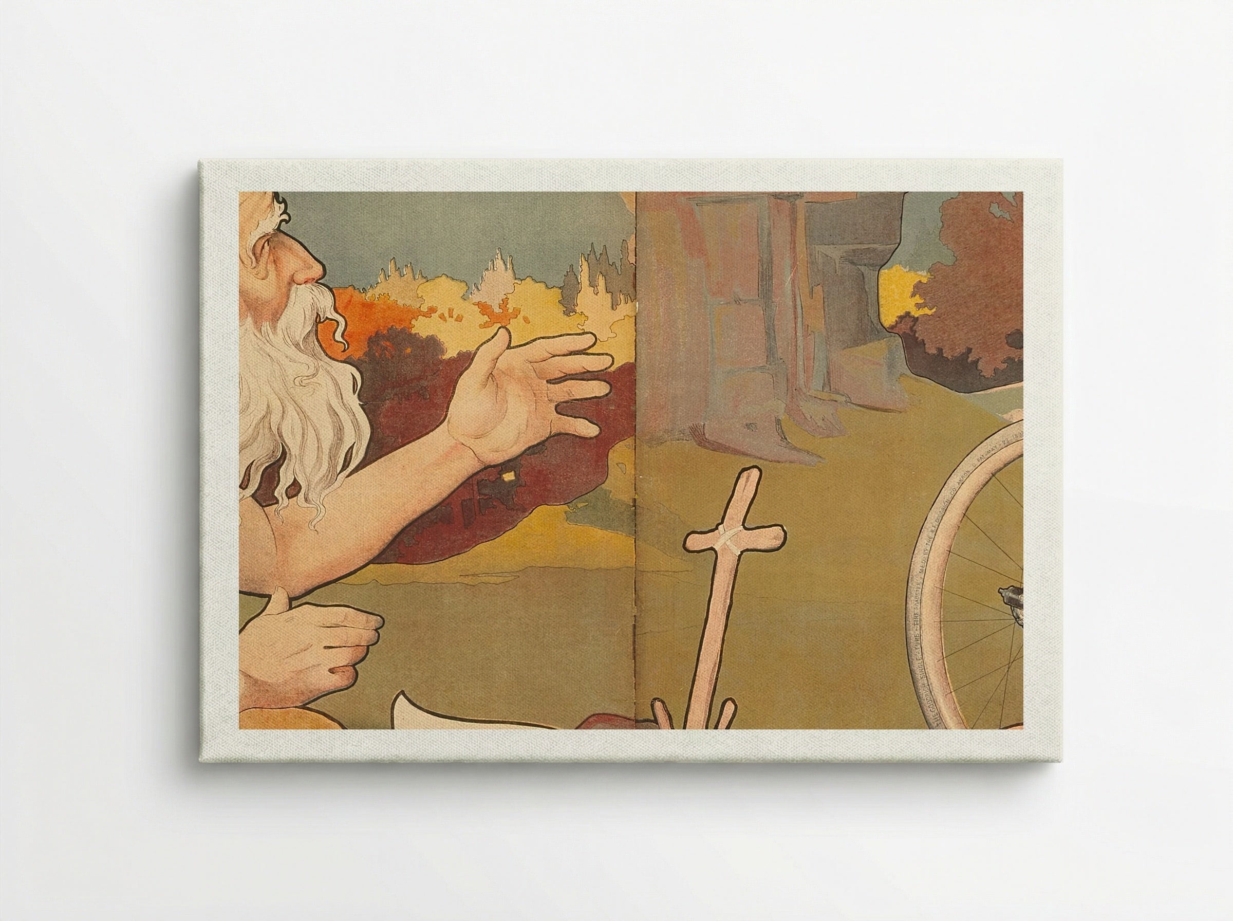 Dayton Cycles: Tentation Suprême - Henry Thiriet - Canvas