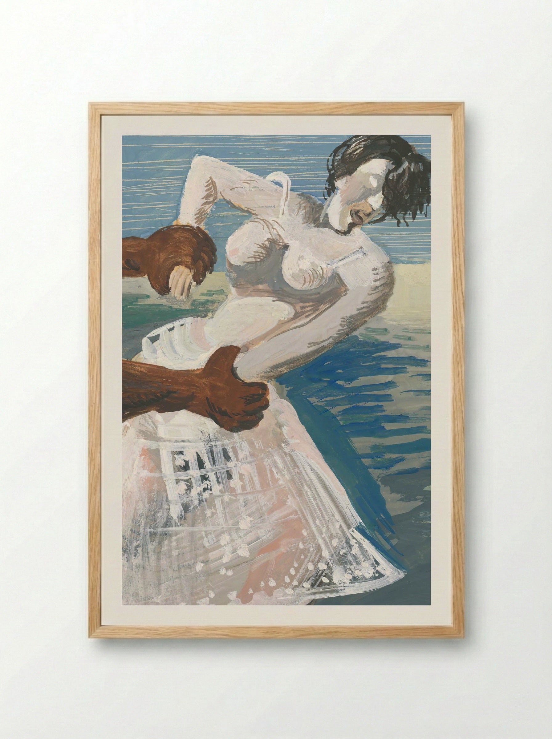 Embrace - Cyprián Majerník - Framed Print Wood