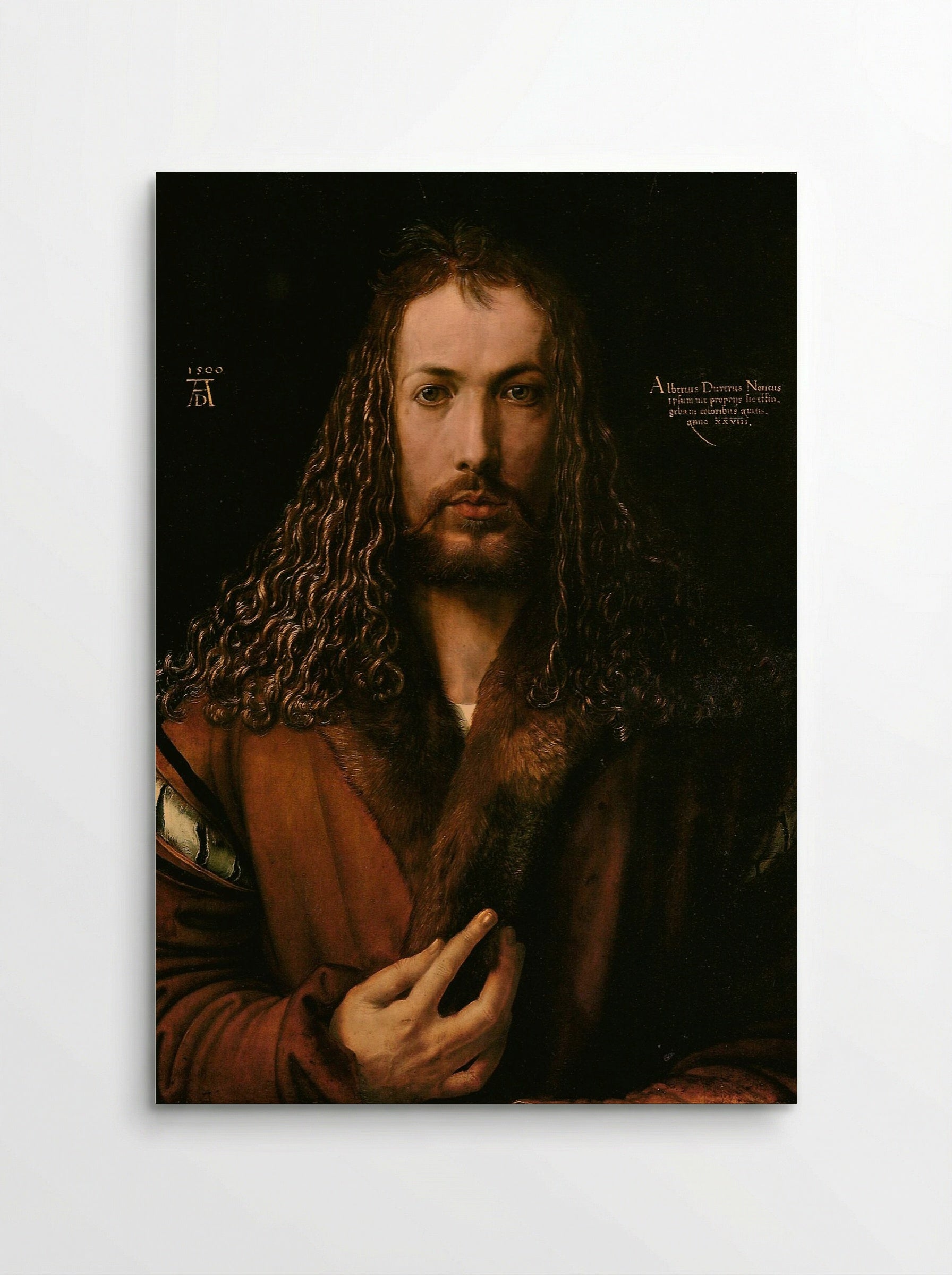 Self-Portrait at the Age of Twenty-Eight - Albrecht Dürer - Poster
