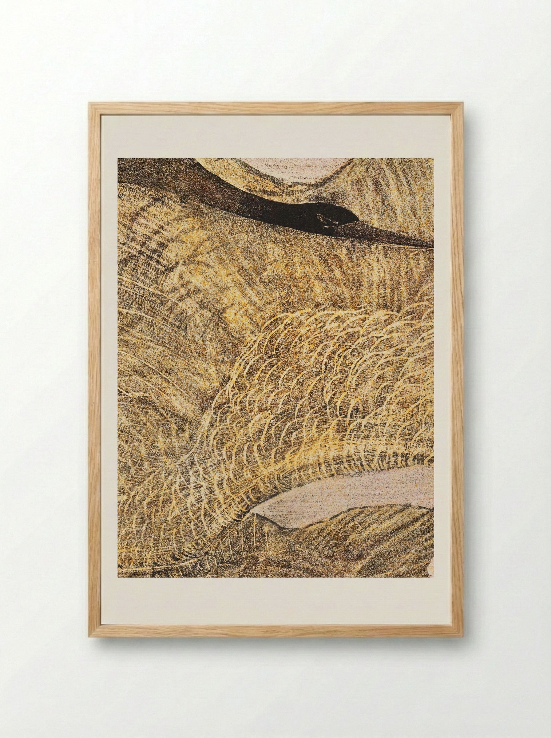Drie vliegende vogels (Three Flying Birds) - Theo van Hoytema - Framed Print Wood
