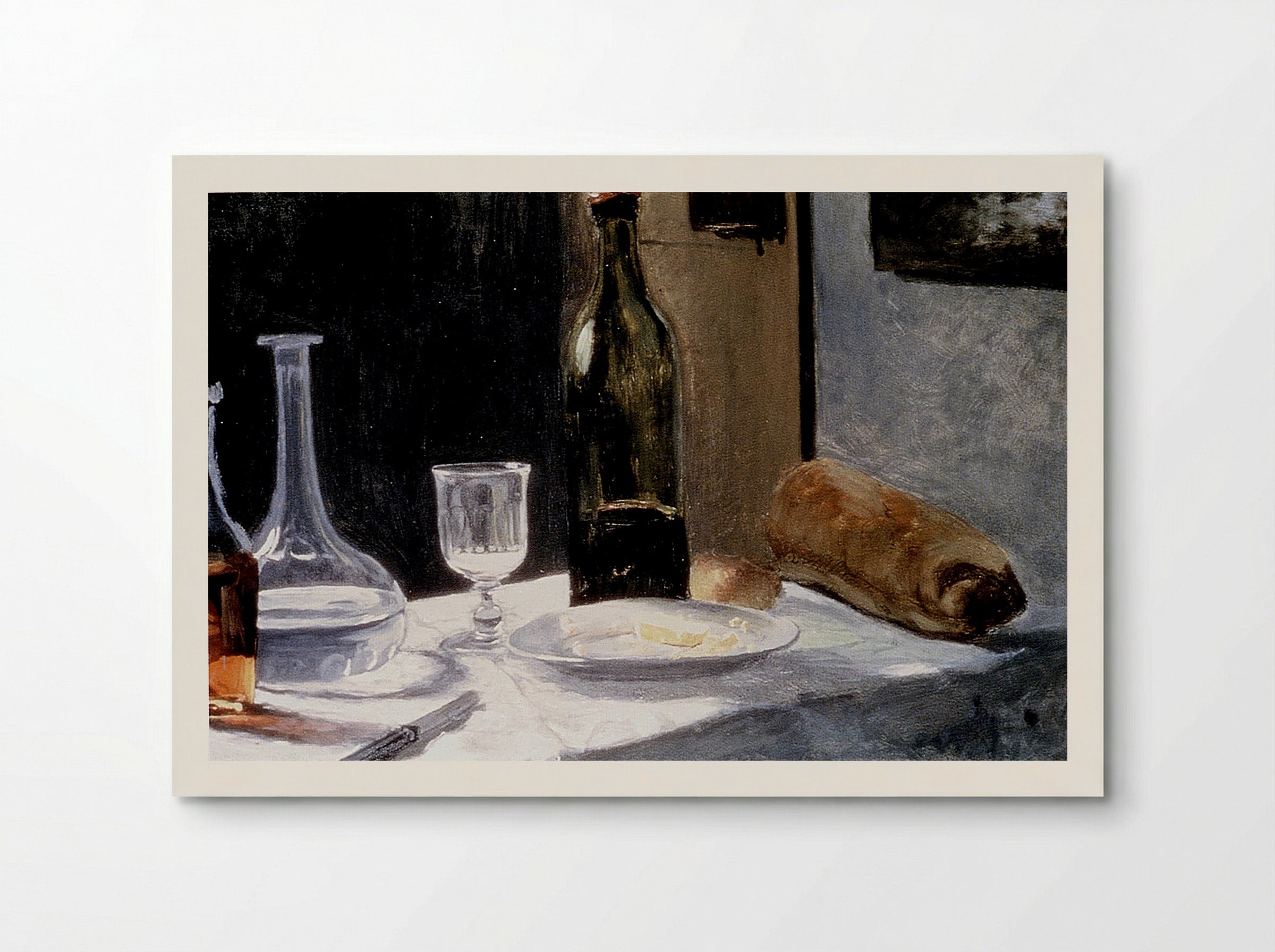 Still Life with Bottles - Édouard Manet - Poster