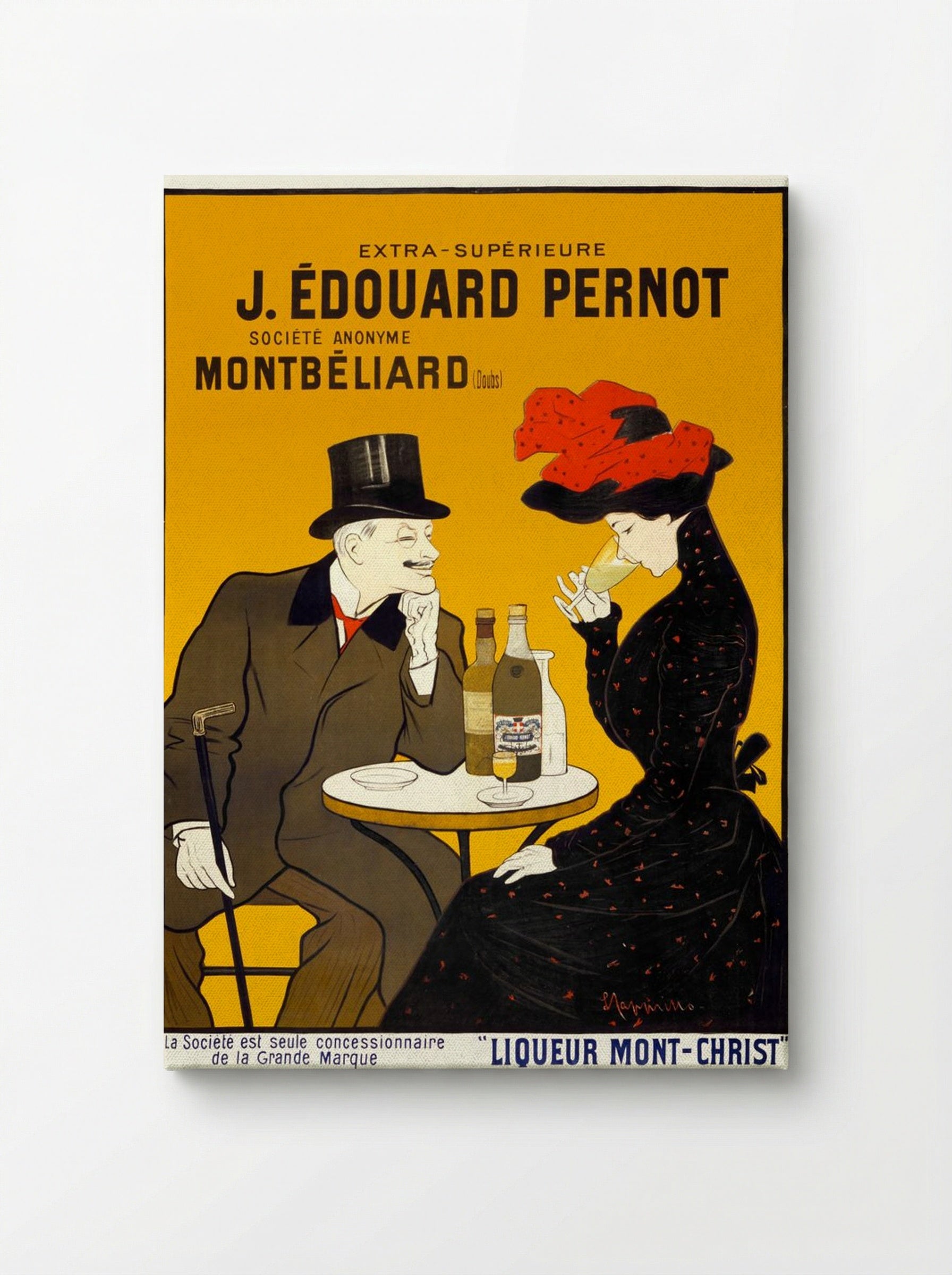 J. Edouard Pernot Liqueur Mont-Christ - Leonetto Cappiello - Canvas