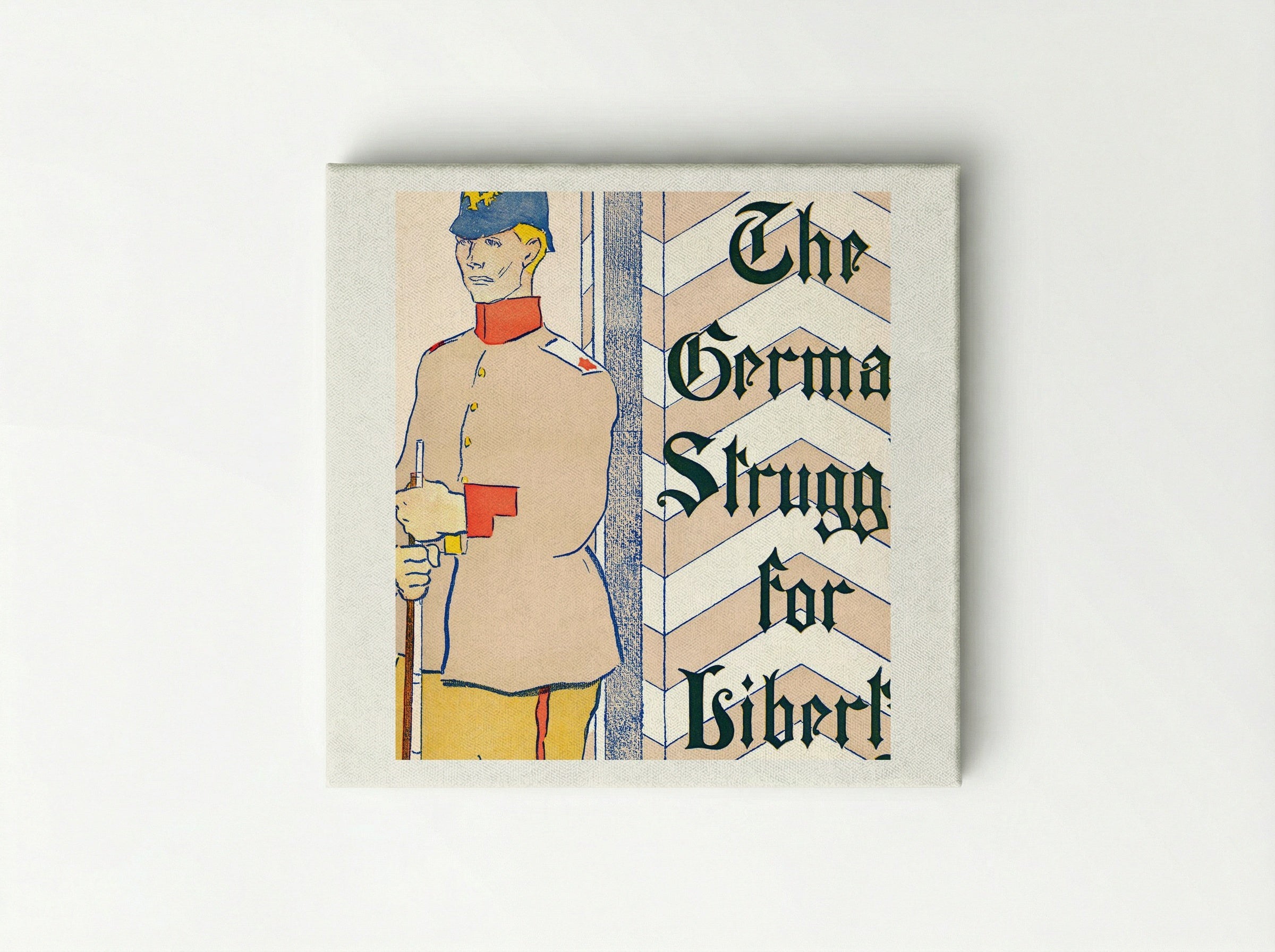 The German Struggle for Liberty - Edward Penfield - Canvas