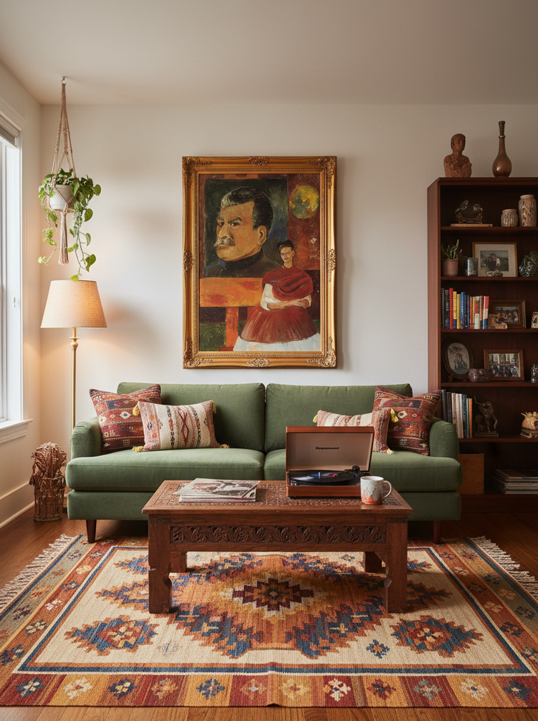 Self-Portrait with Stalin - Frida Kahlo - Lifestyle