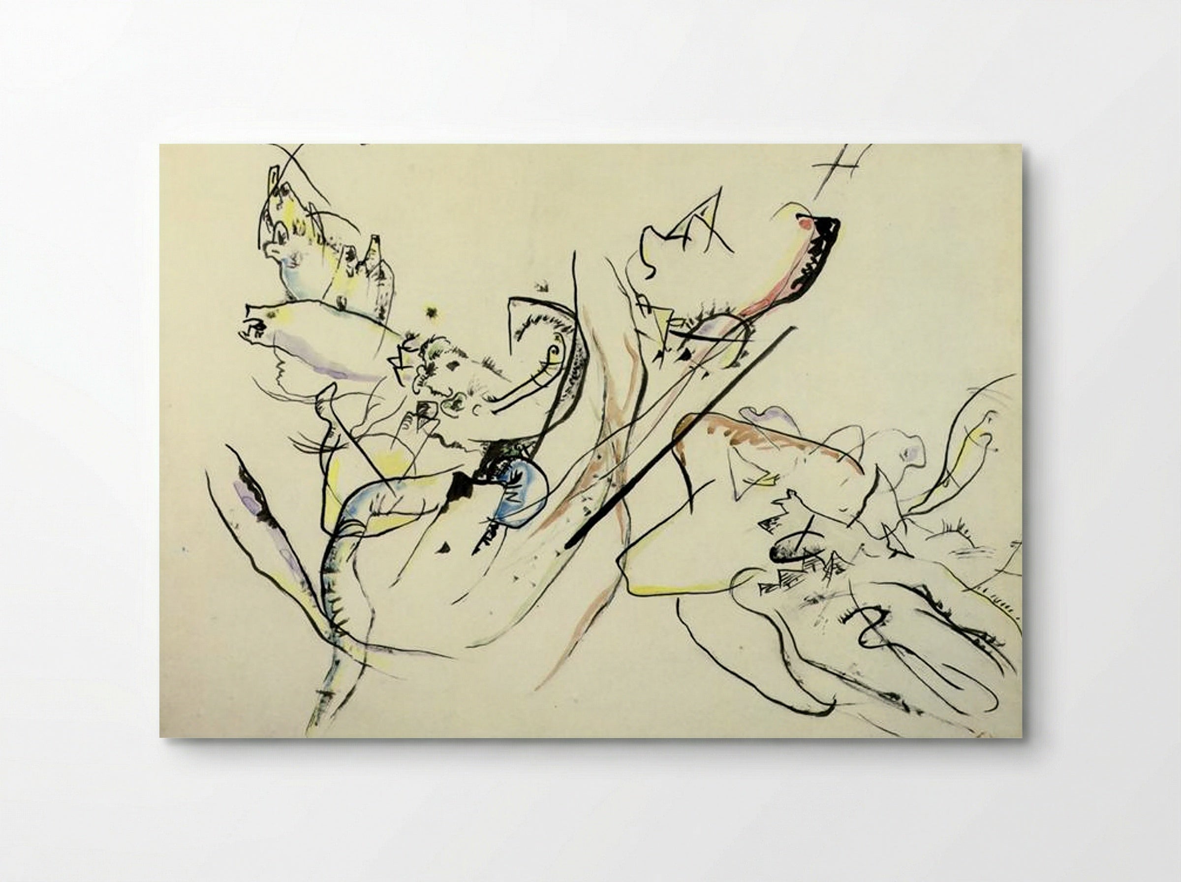 Untitled (Abstract Composition) - Wassily Kandinsky - Poster