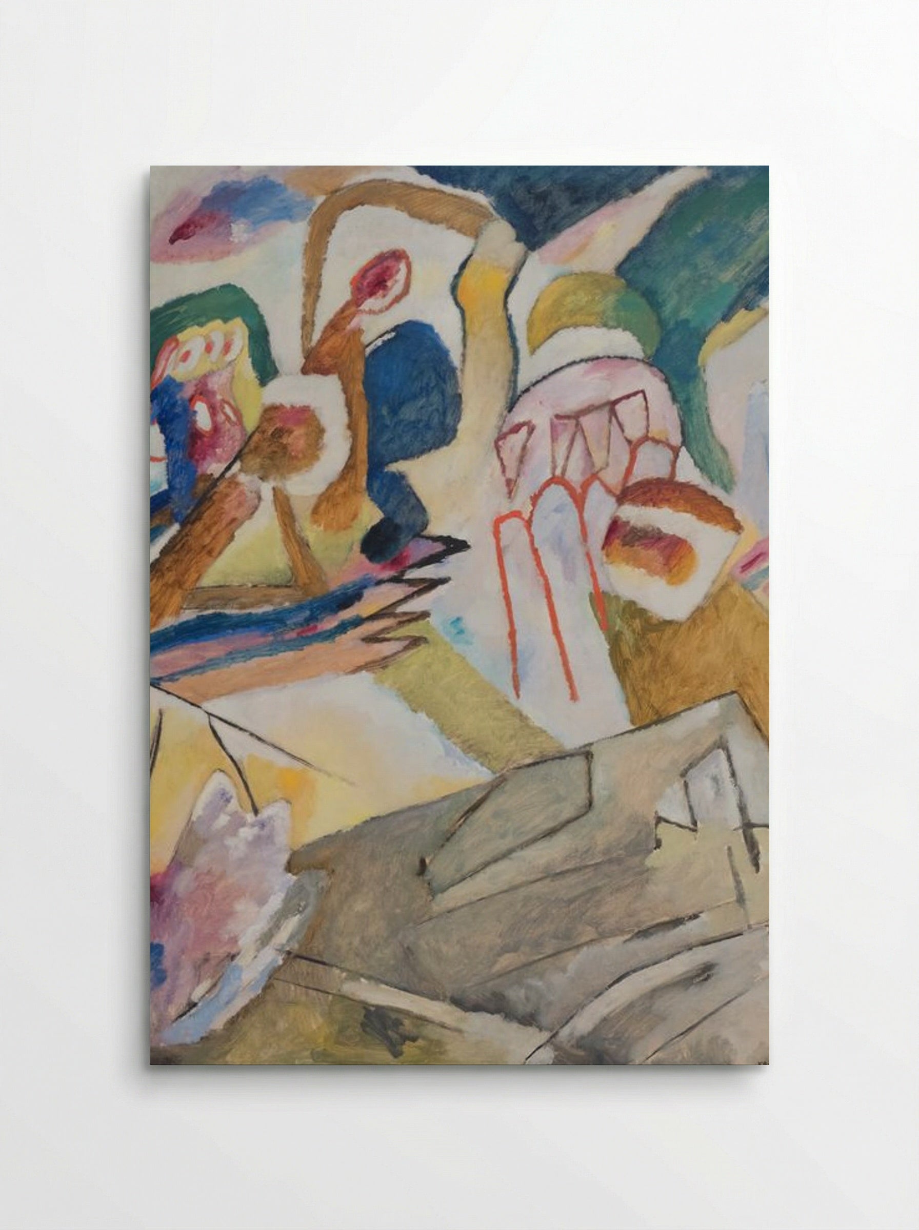 Improvisation 18 - Wassily Kandinsky - Poster