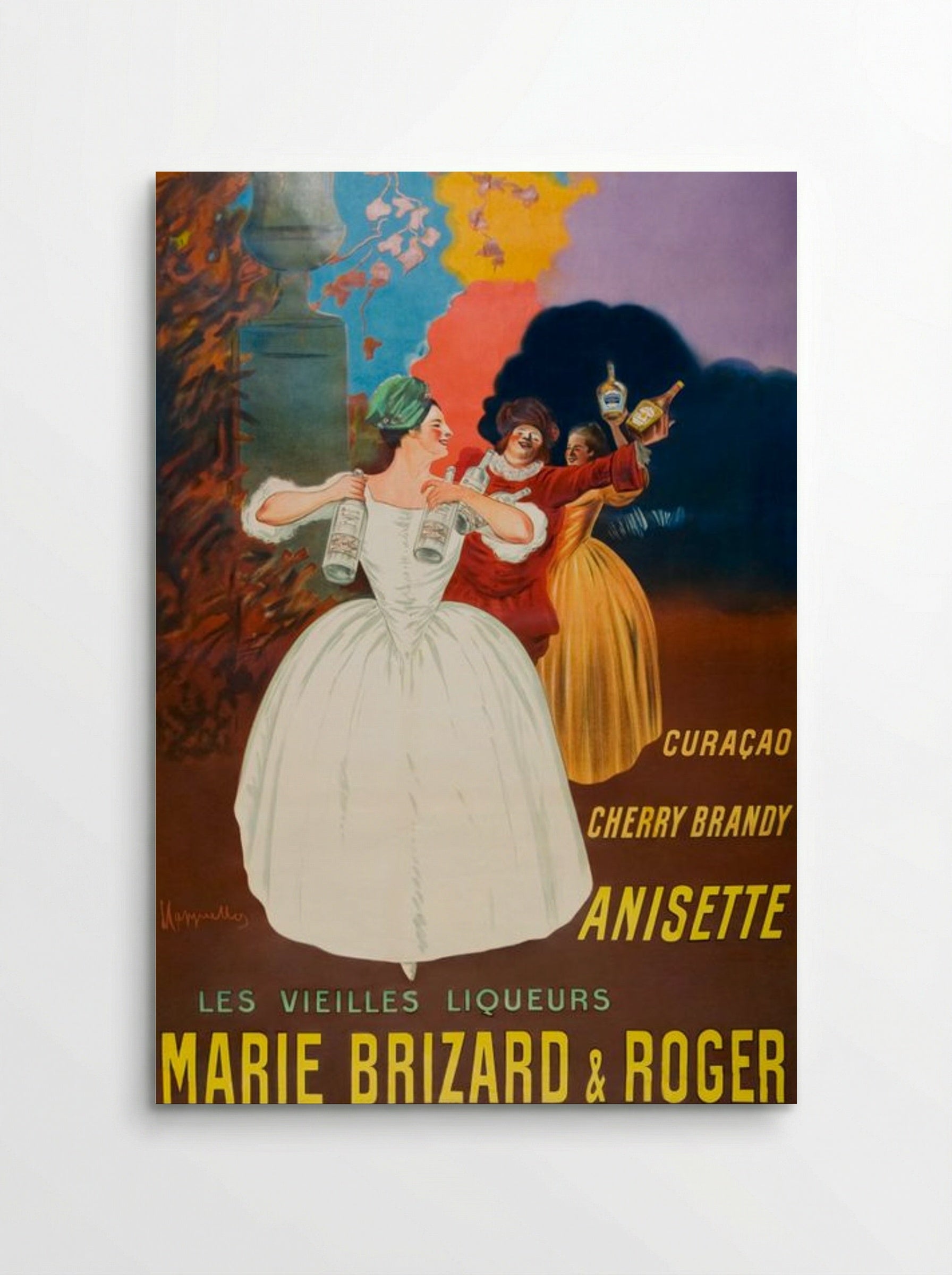 The Old Liqueurs Marie Brizard & Roger - Leonetto Cappiello - Poster
