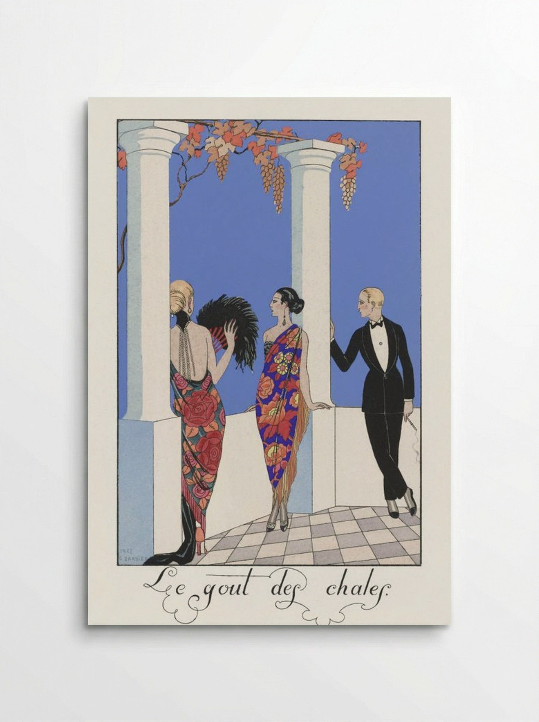 Le Goût des Châles - George Barbier - Poster