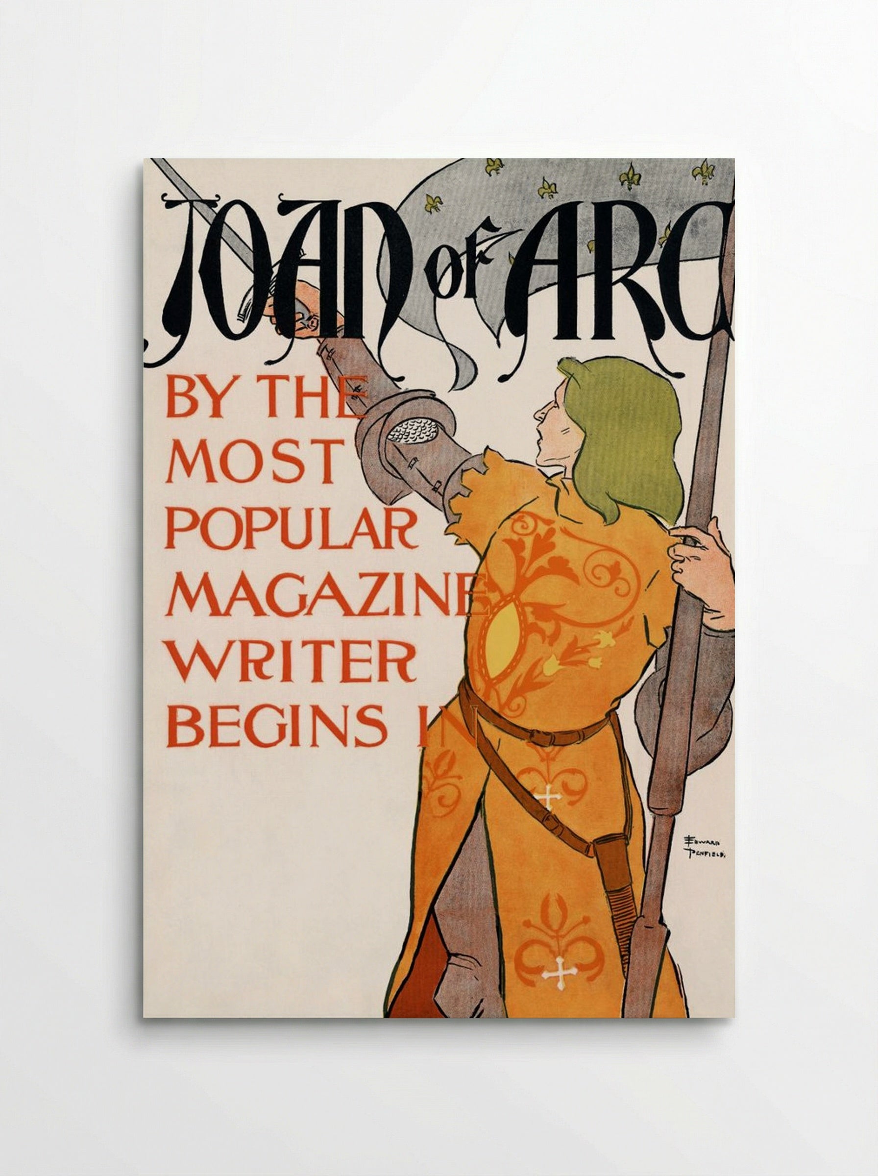 Joan of Arc - Edward Penfield - Poster