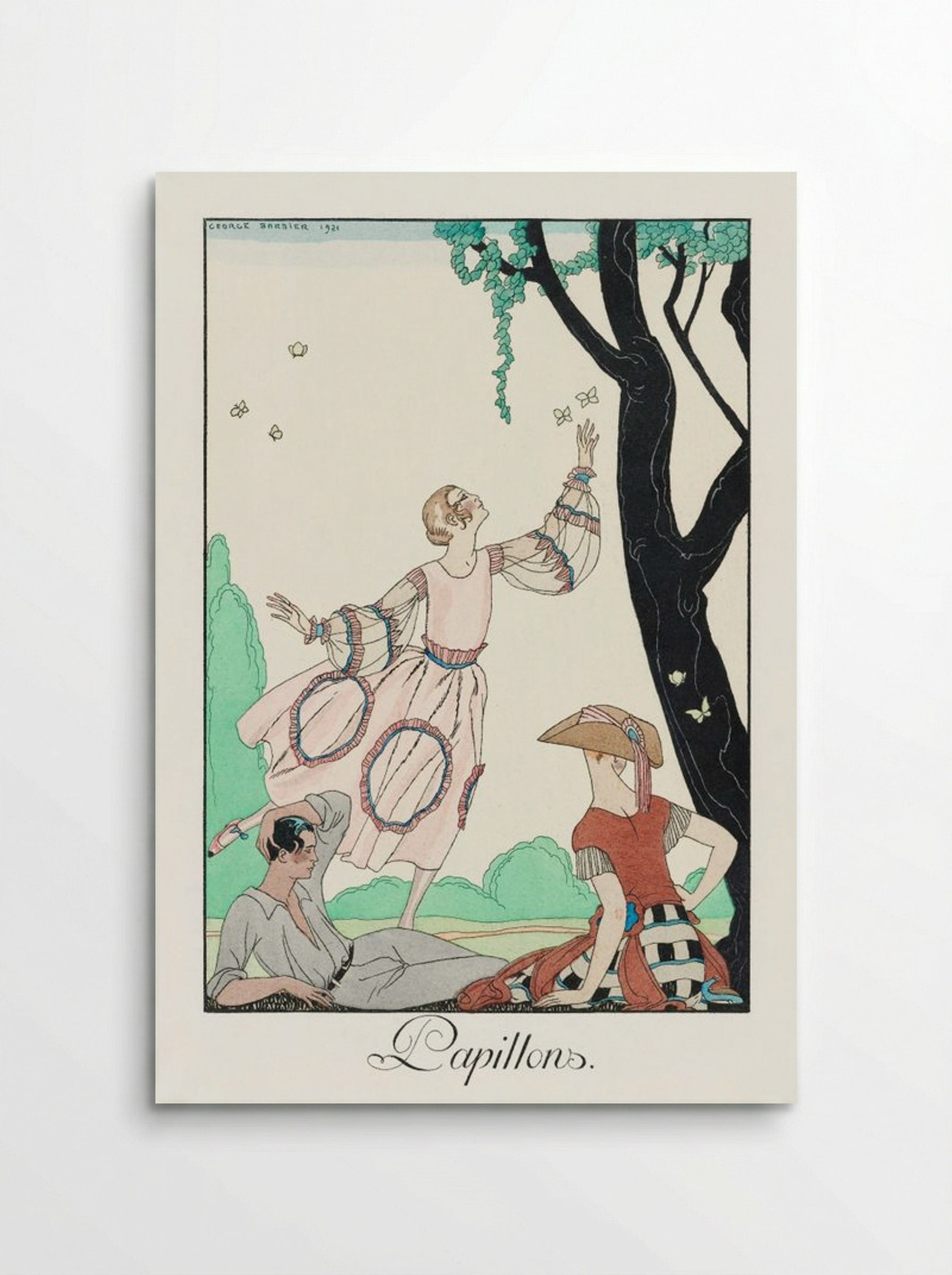 Papillons - George Barbier - Poster