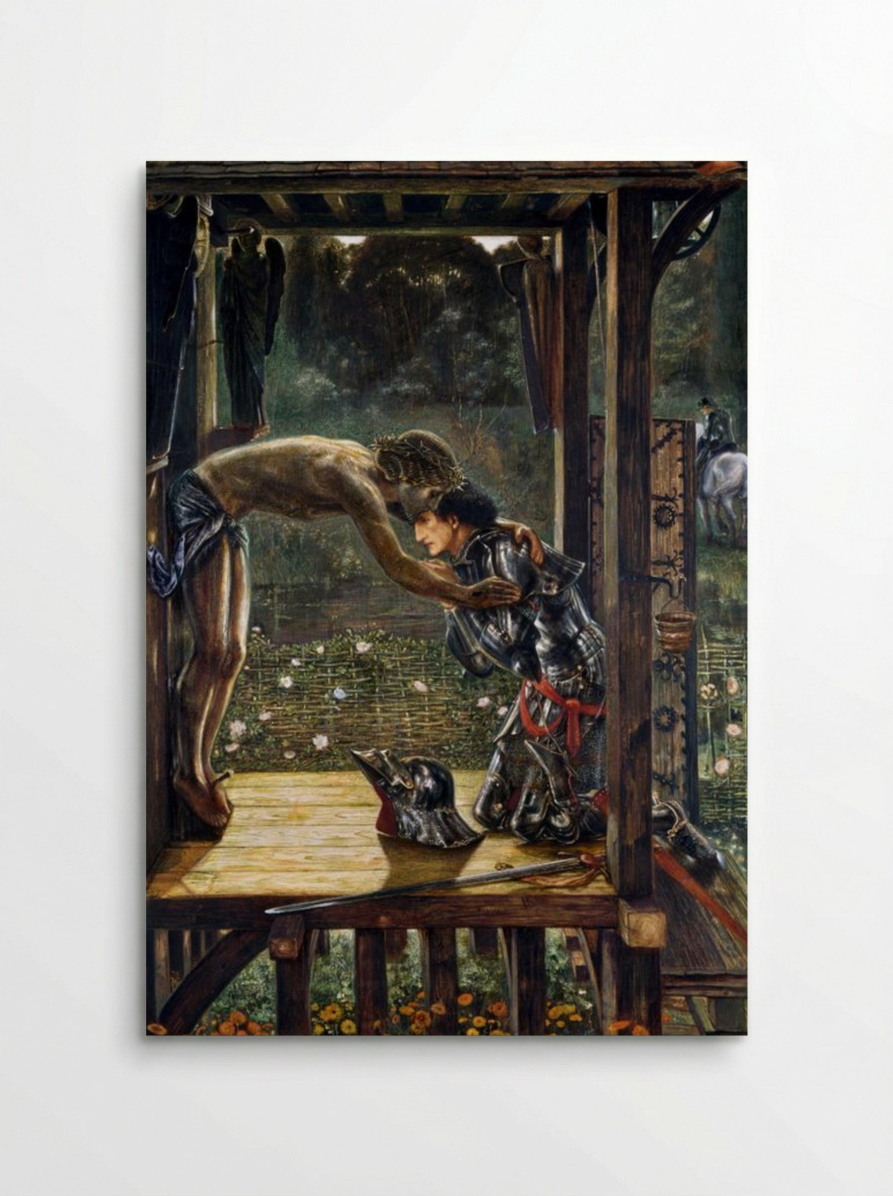 The Merciful Knight - Edward Burne-Jones - Poster