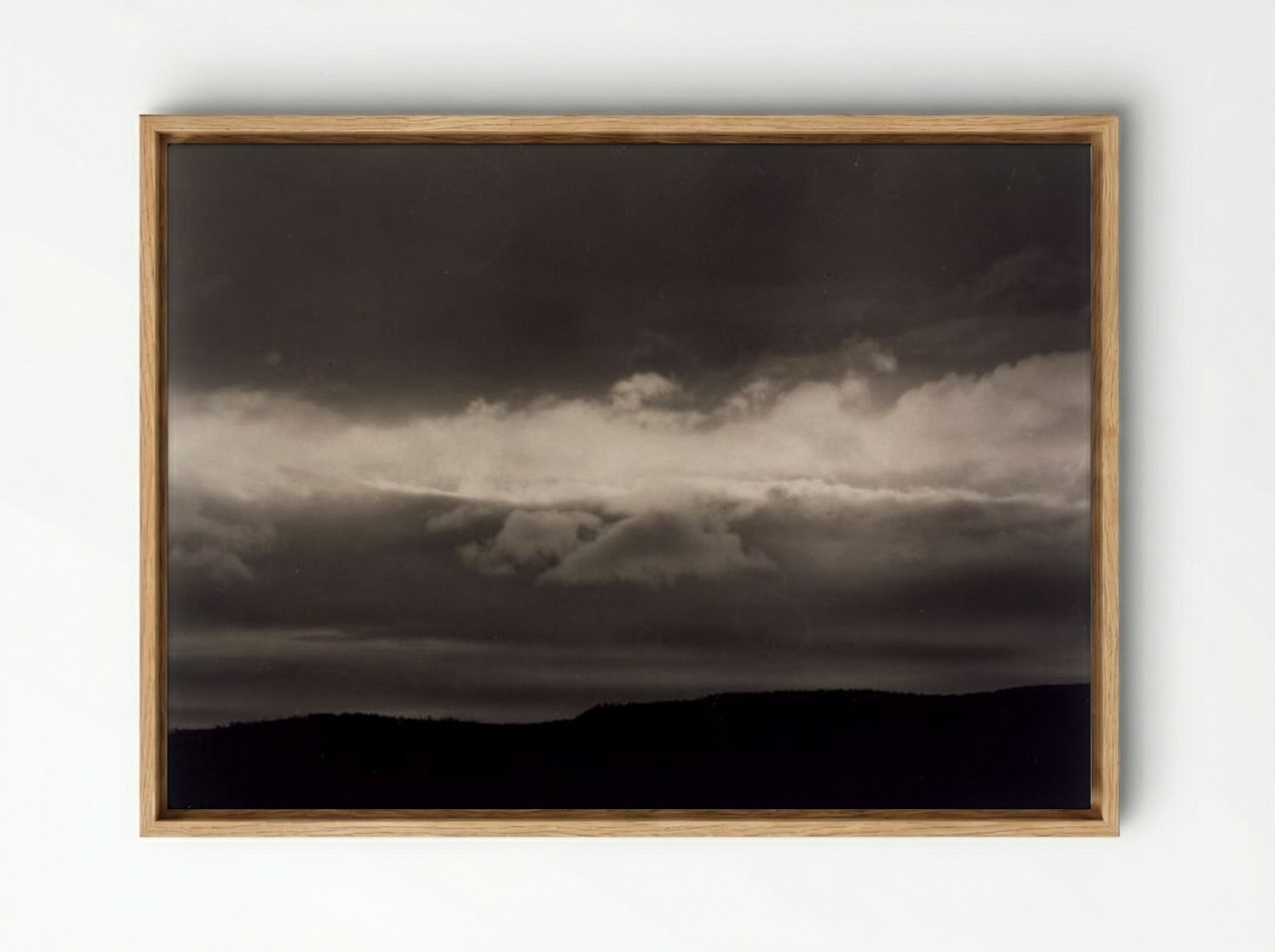 Lake George - Alfred Stieglitz - Framed Canvas Wood