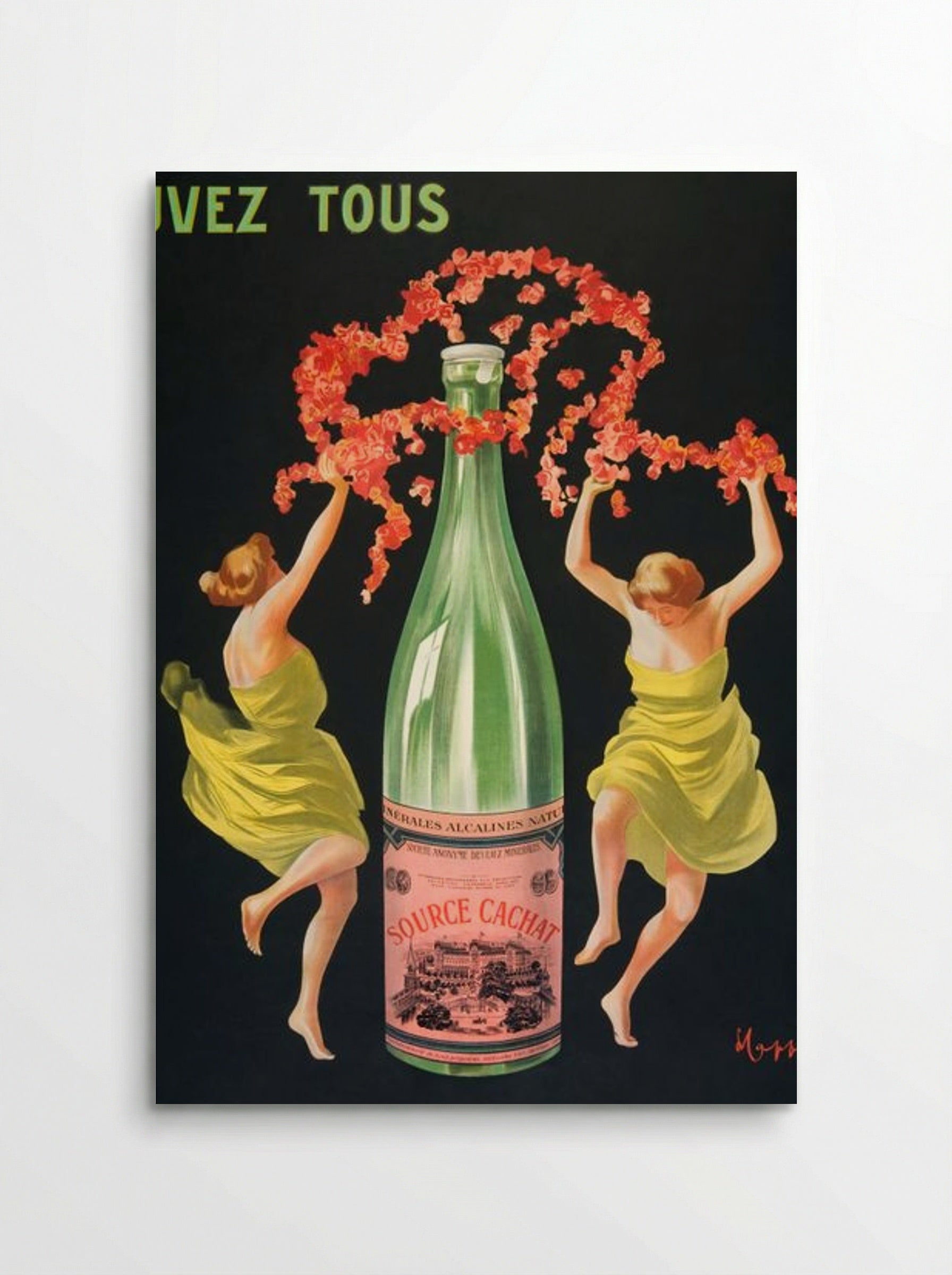 Drink Evian-Cachat - Leonetto Cappiello - Poster