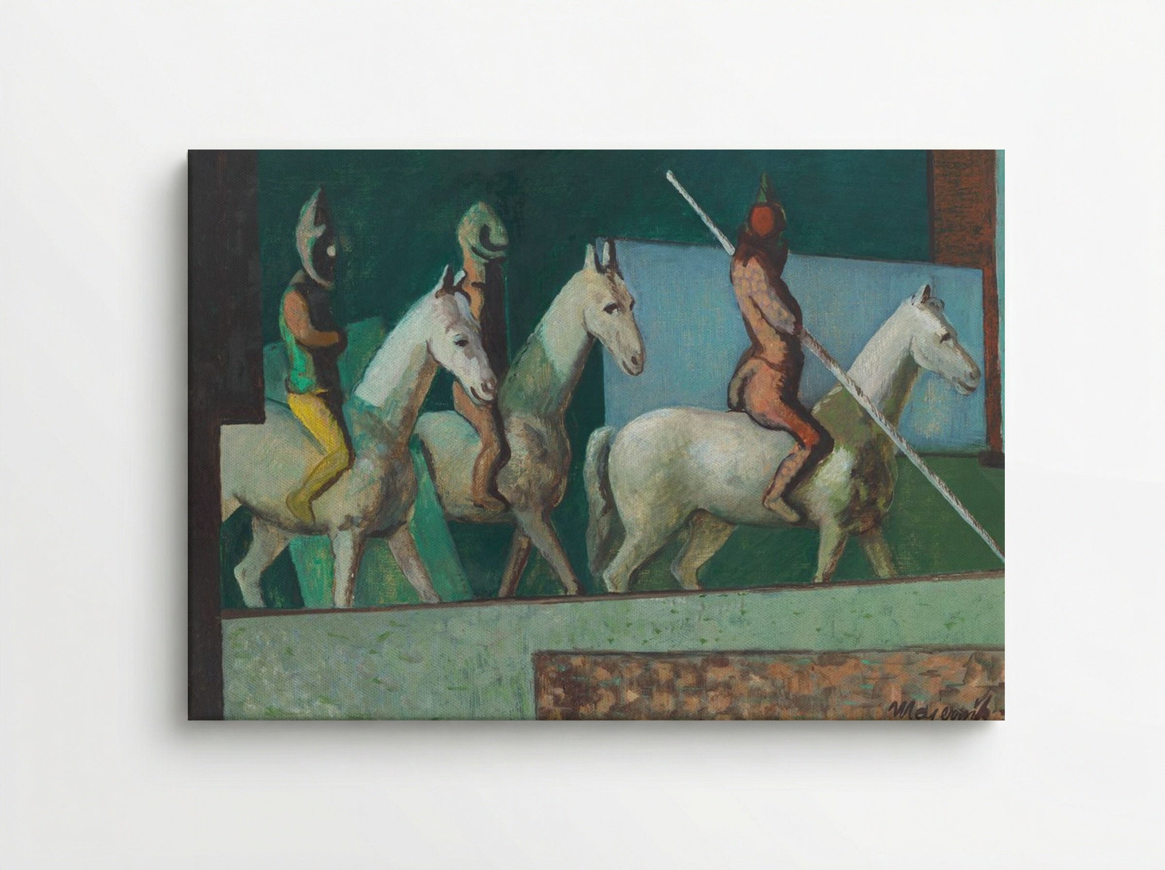 Riders - Cyprián Majerník - Canvas