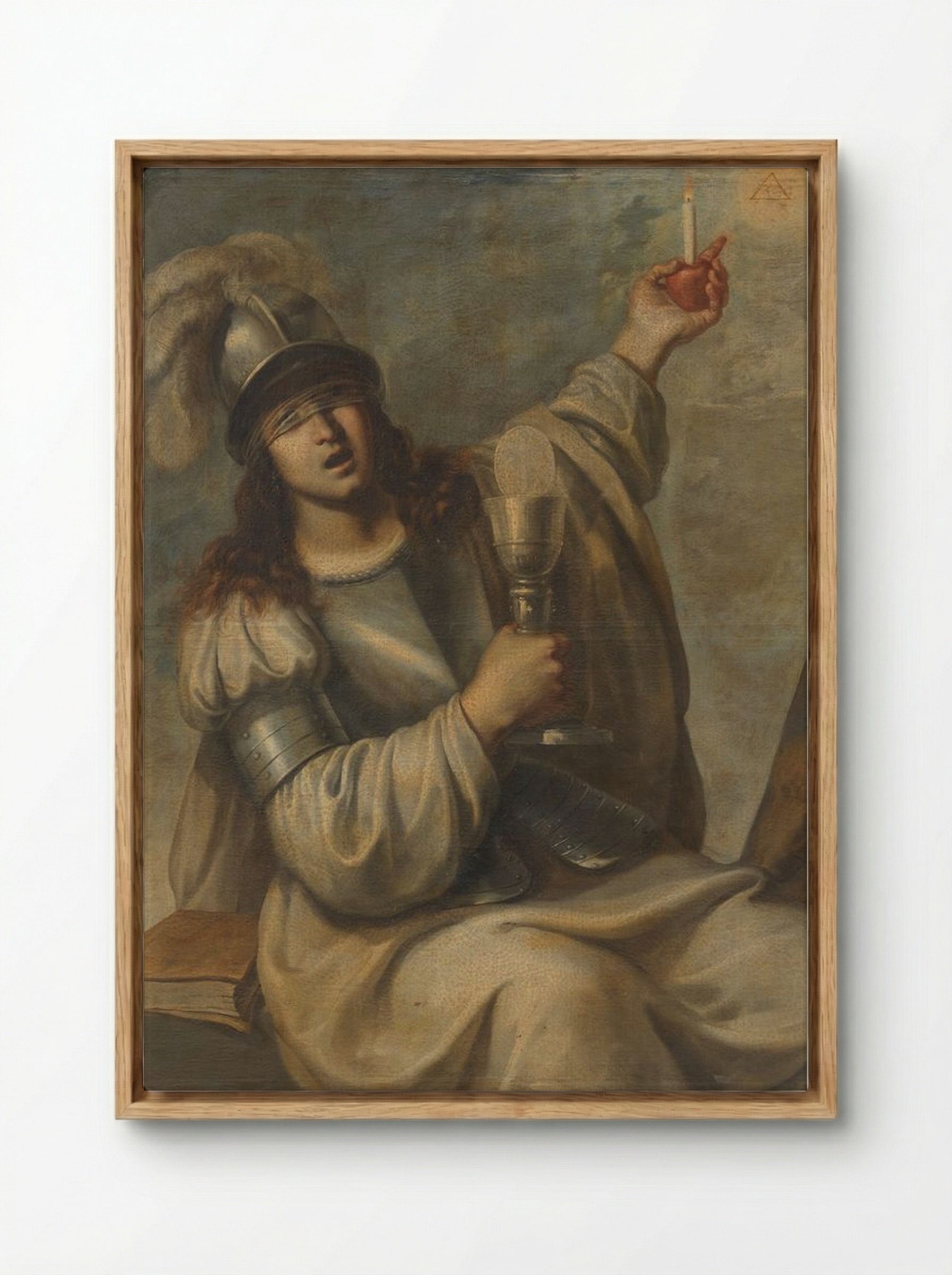 Faith - Guido Reni - Framed Canvas Wood