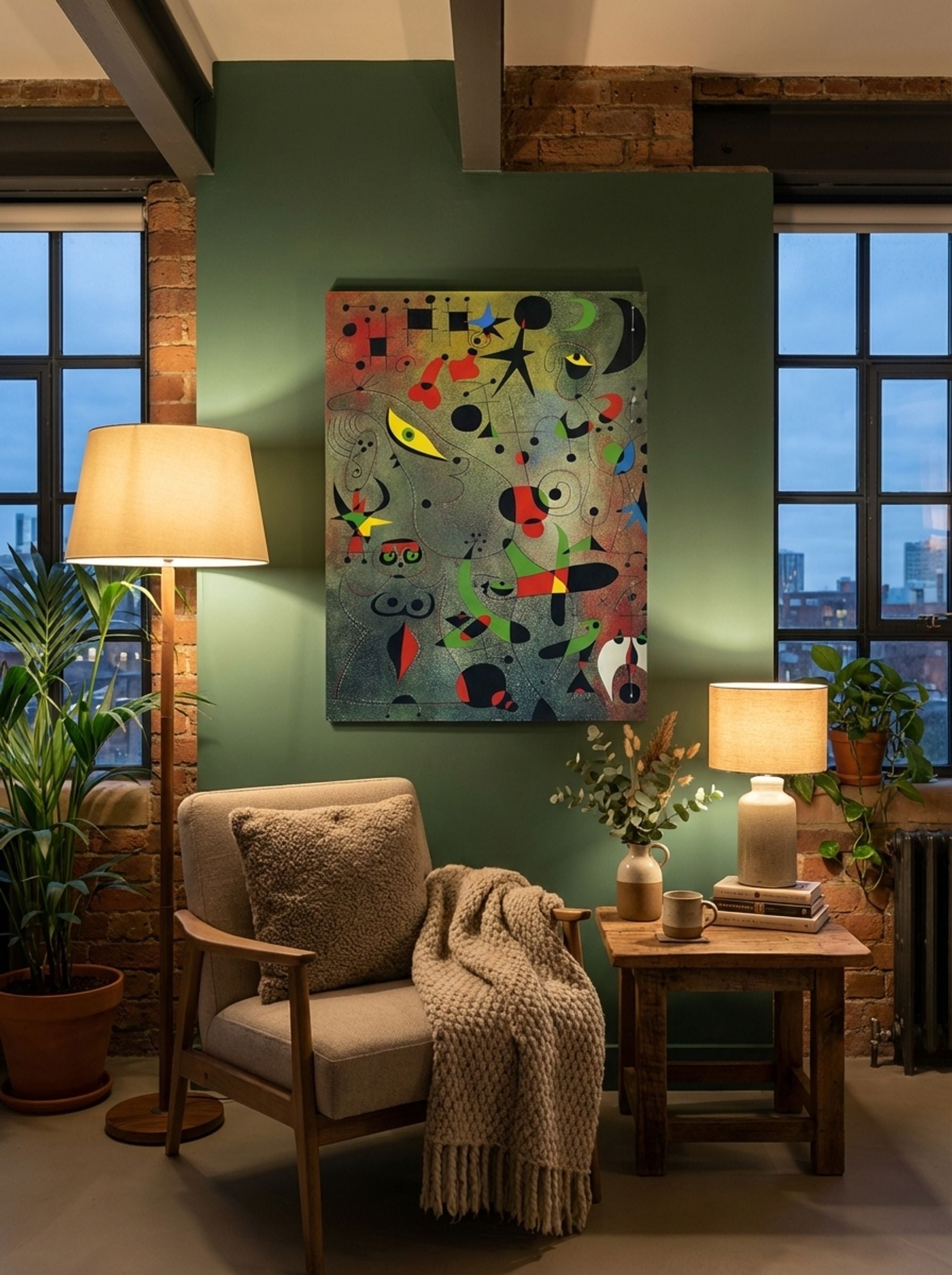 Constellation Awakening at Dawn - Joan Miró - Lifestyle
