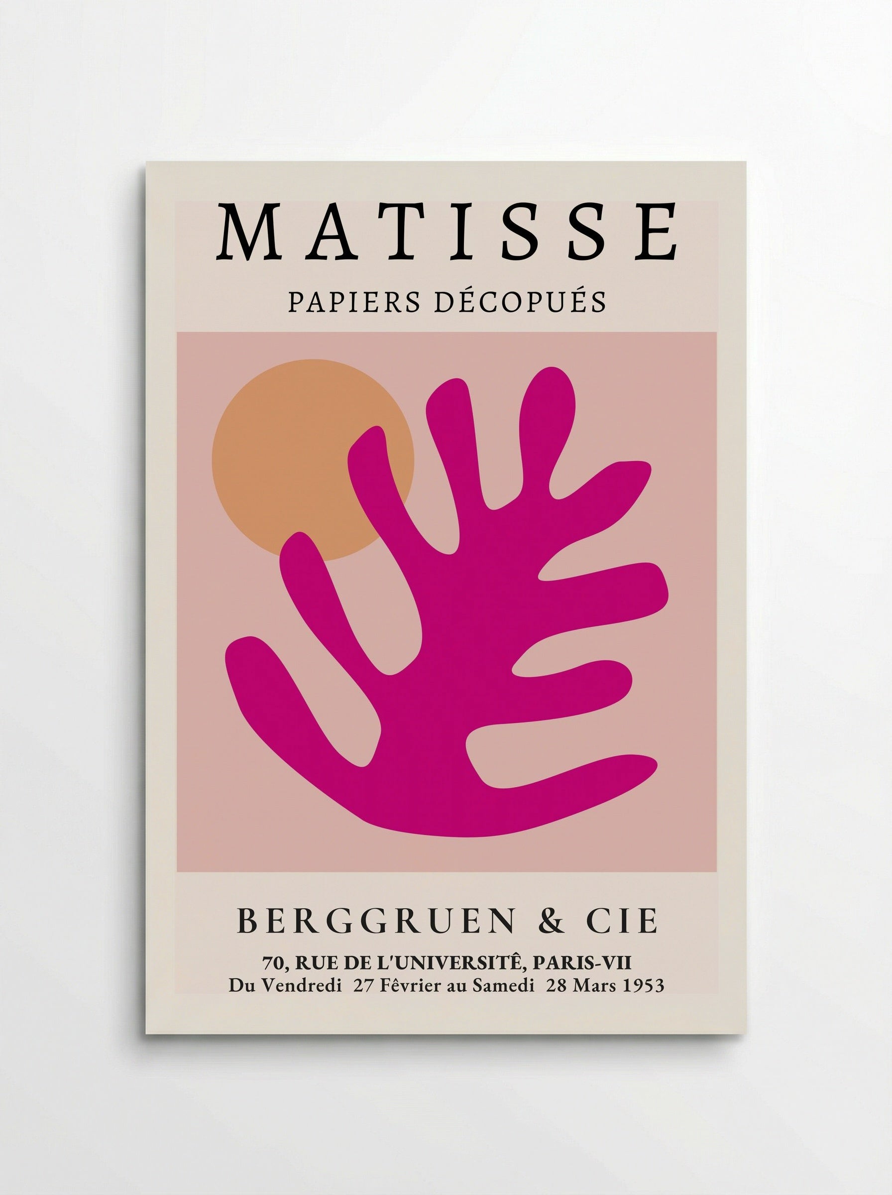 Abstract Composition No. 12 - Henri Matisse - Poster