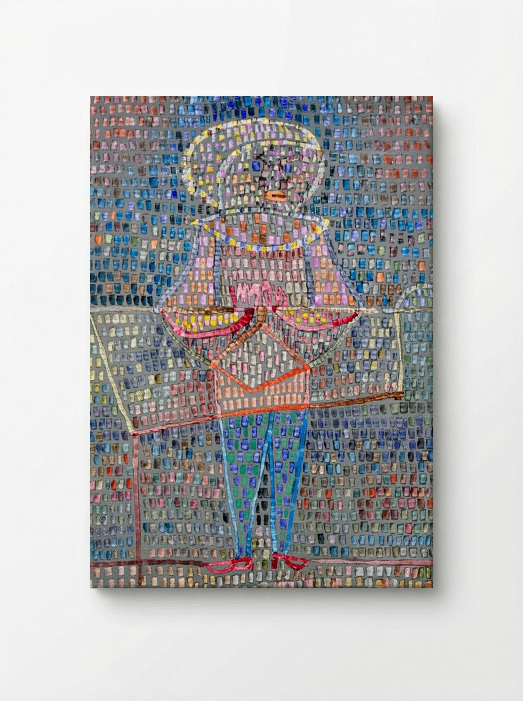 Boy in Fancy Dress - Paul Klee - Canvas
