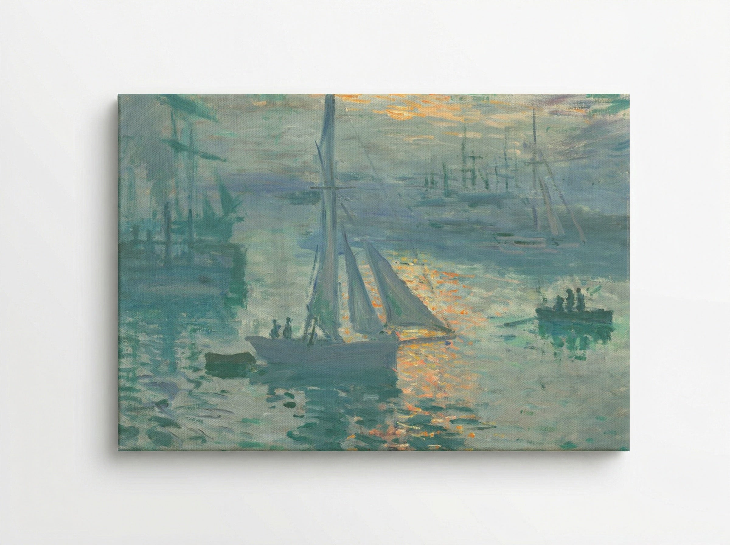 Sunrise - Claude Monet - Canvas