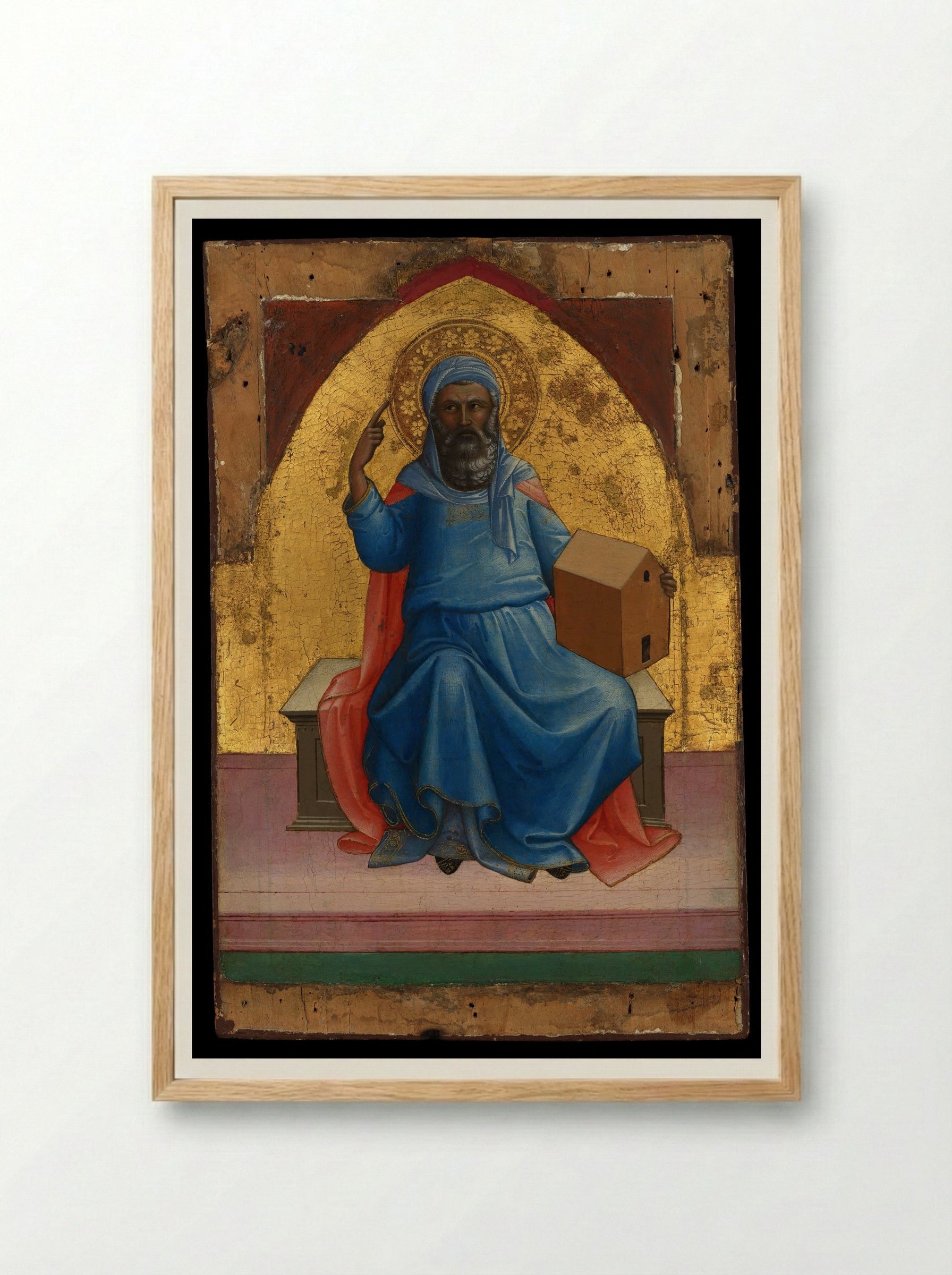 Noah - Lorenzo Monaco - Framed Print Wood