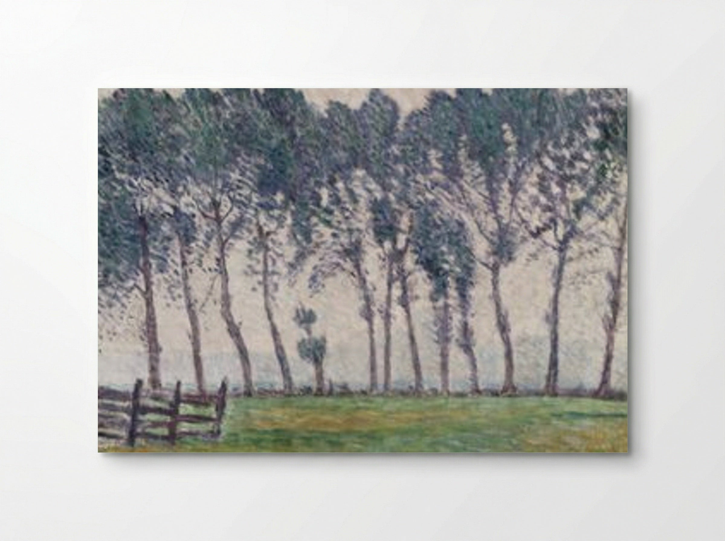 Rainy Weather at Hampton Court - Alfred William Finch - Poster