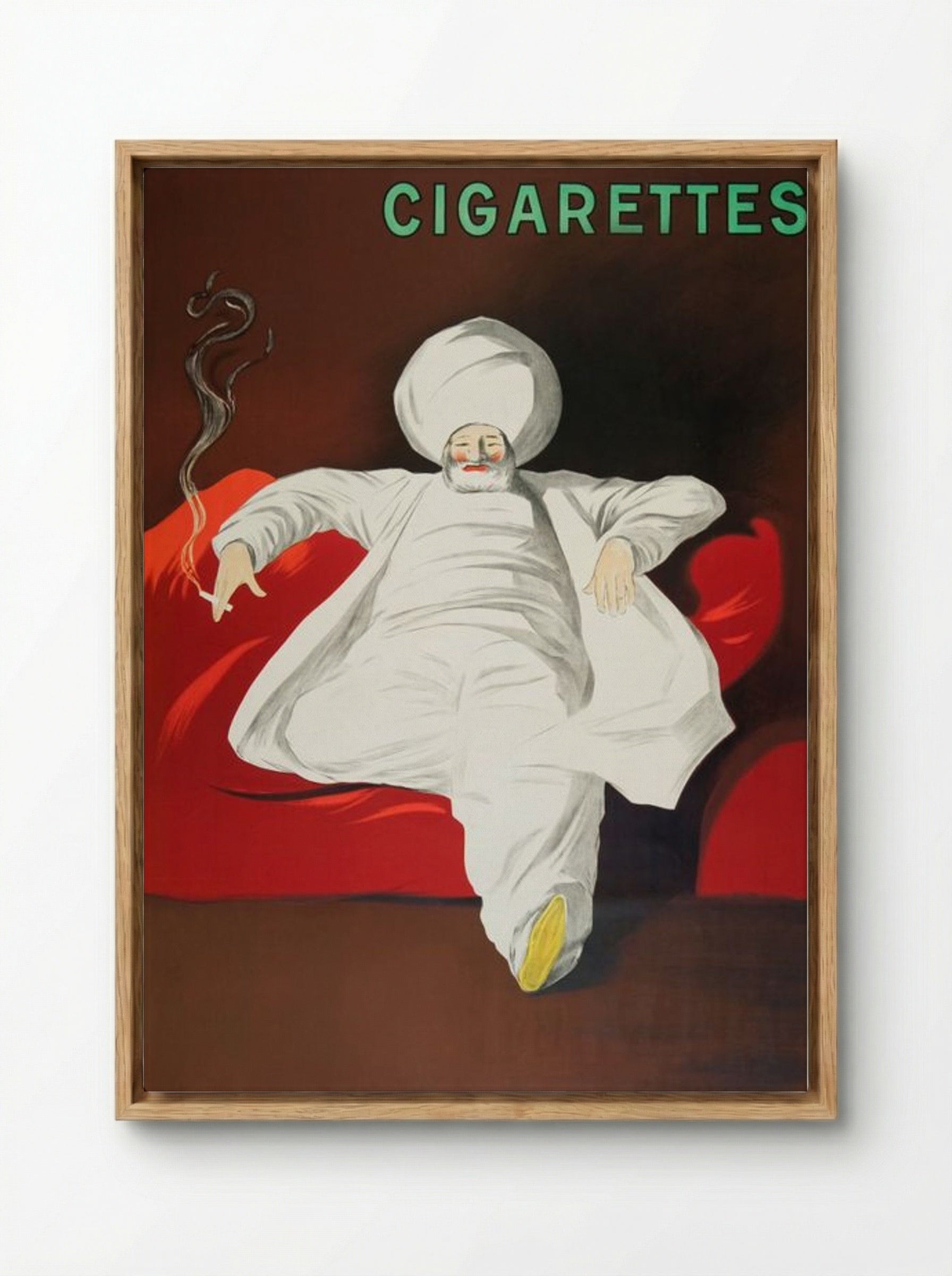 JOB Cigarettes - Leonetto Cappiello - Framed Canvas Wood