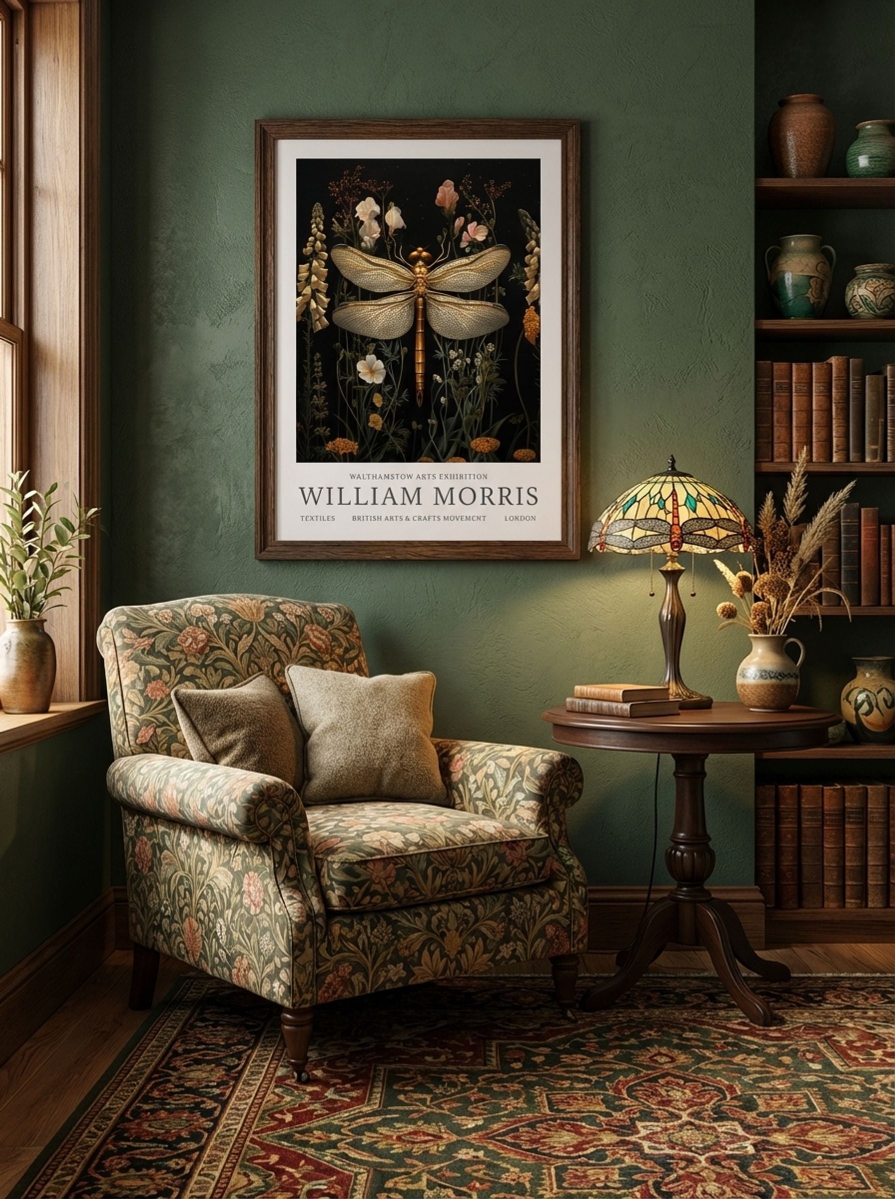 Dragonfly Gleam - William Morris - Lifestyle