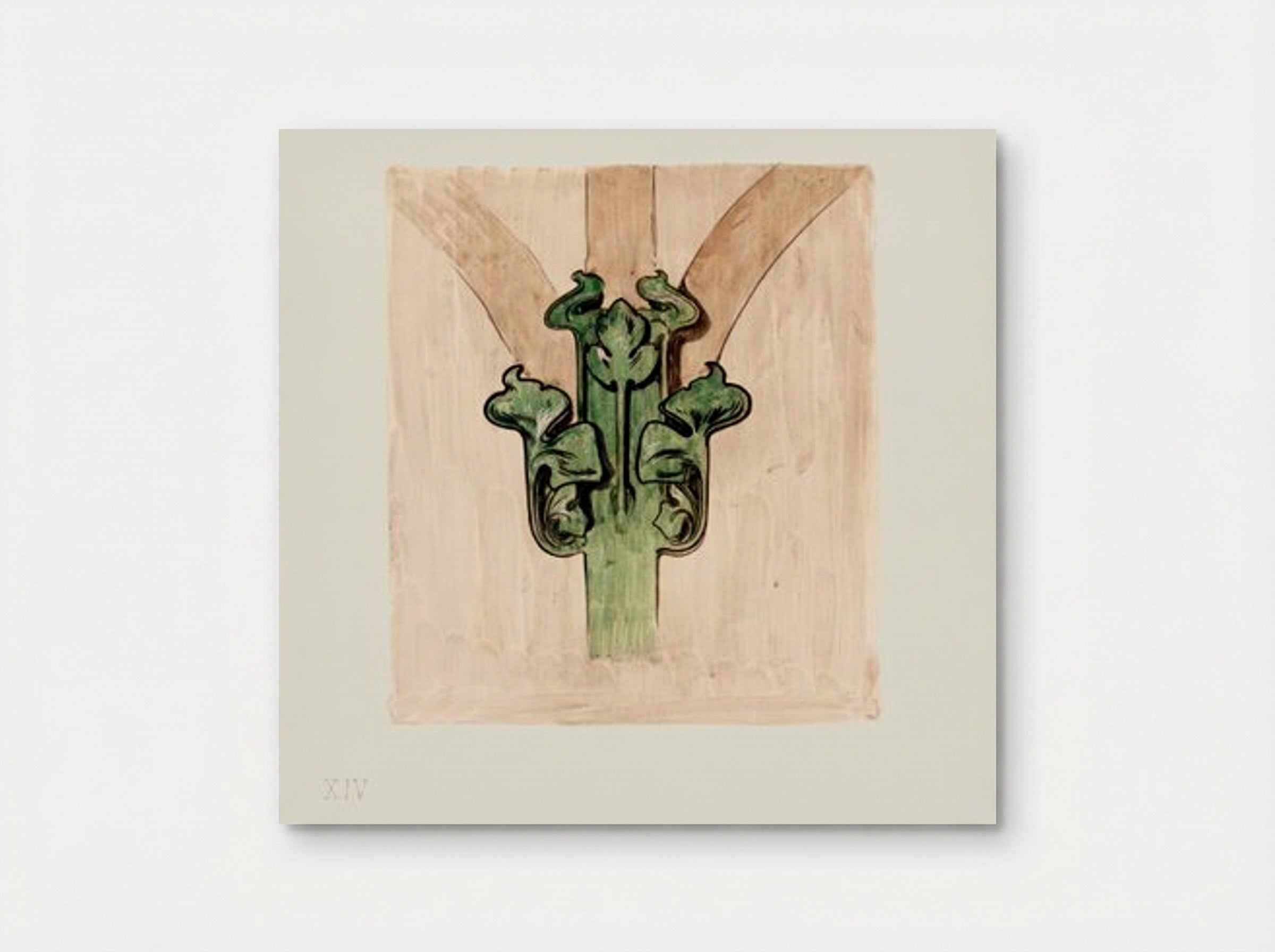 Capital Applied to the Columns of the Facade of the Fouquet Boutique - Alphonse Mucha - Poster