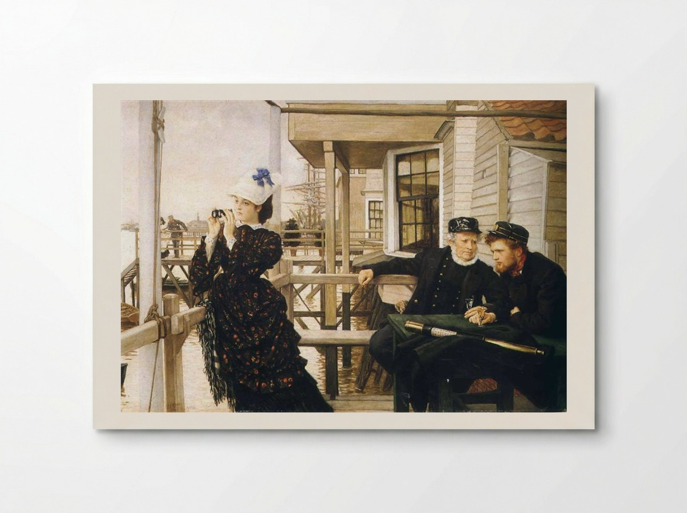 The Captain's Daughter - James Tissot - Poster