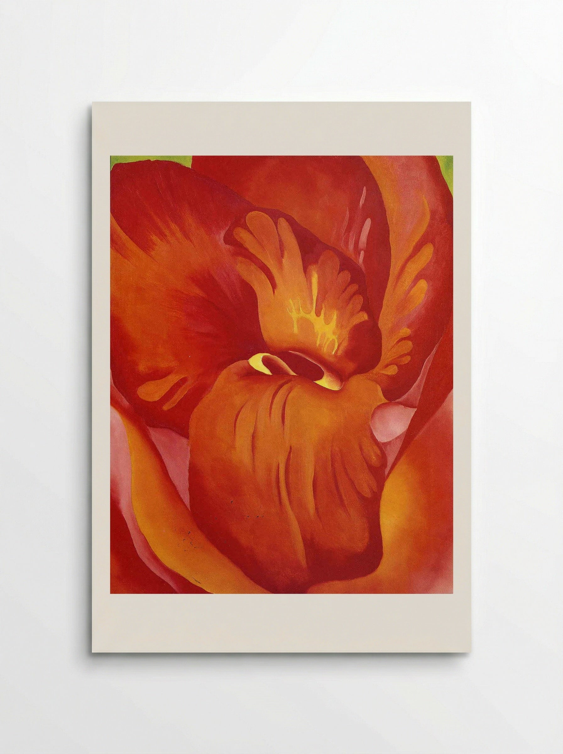 Canna Red and Orange - Georgia O'Keeffe - Poster