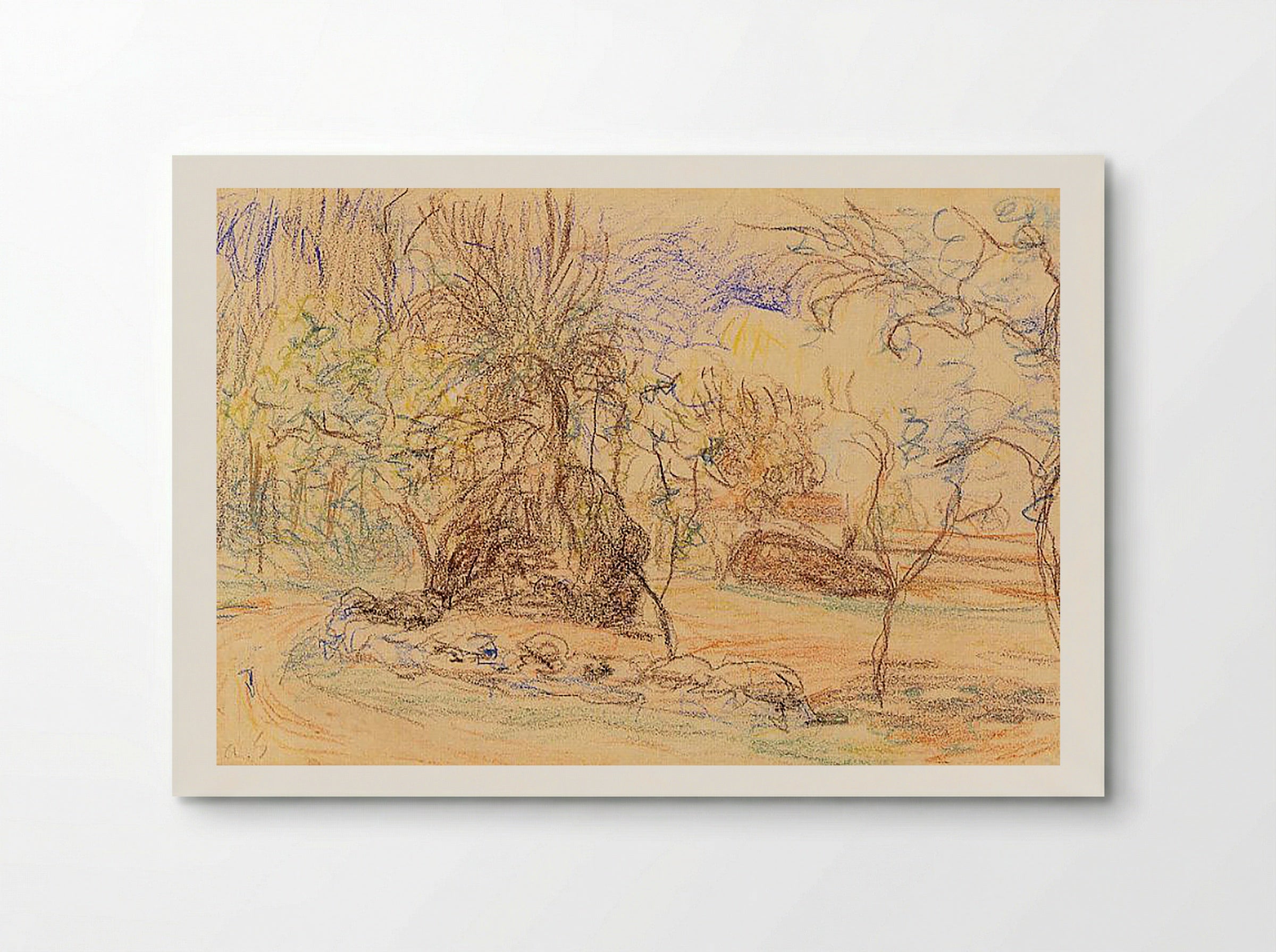 Orchard in Spring - Alfred Sisley - Poster