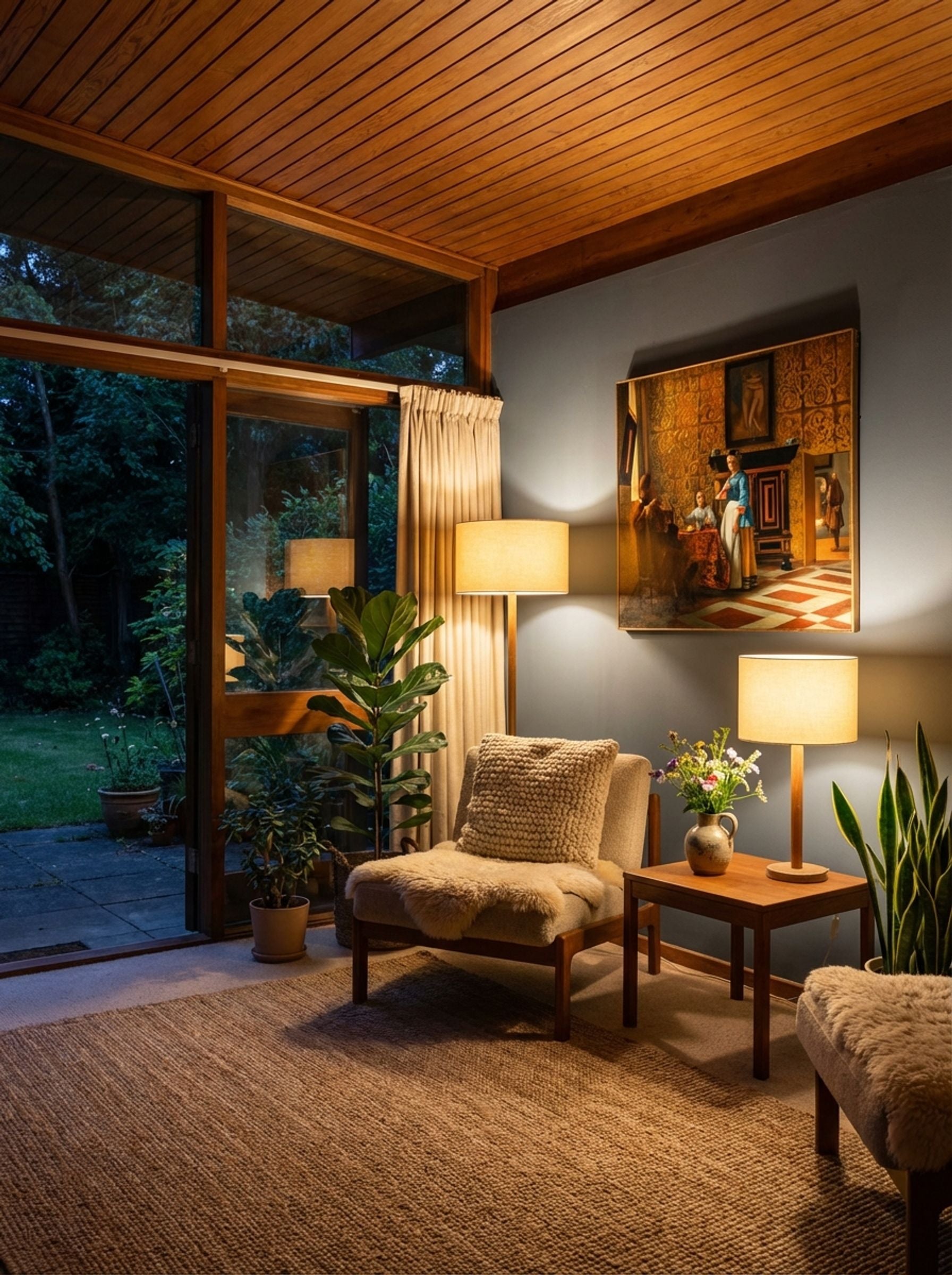 Leisure Time in an Elegant Setting - Pieter de Hooch - Lifestyle