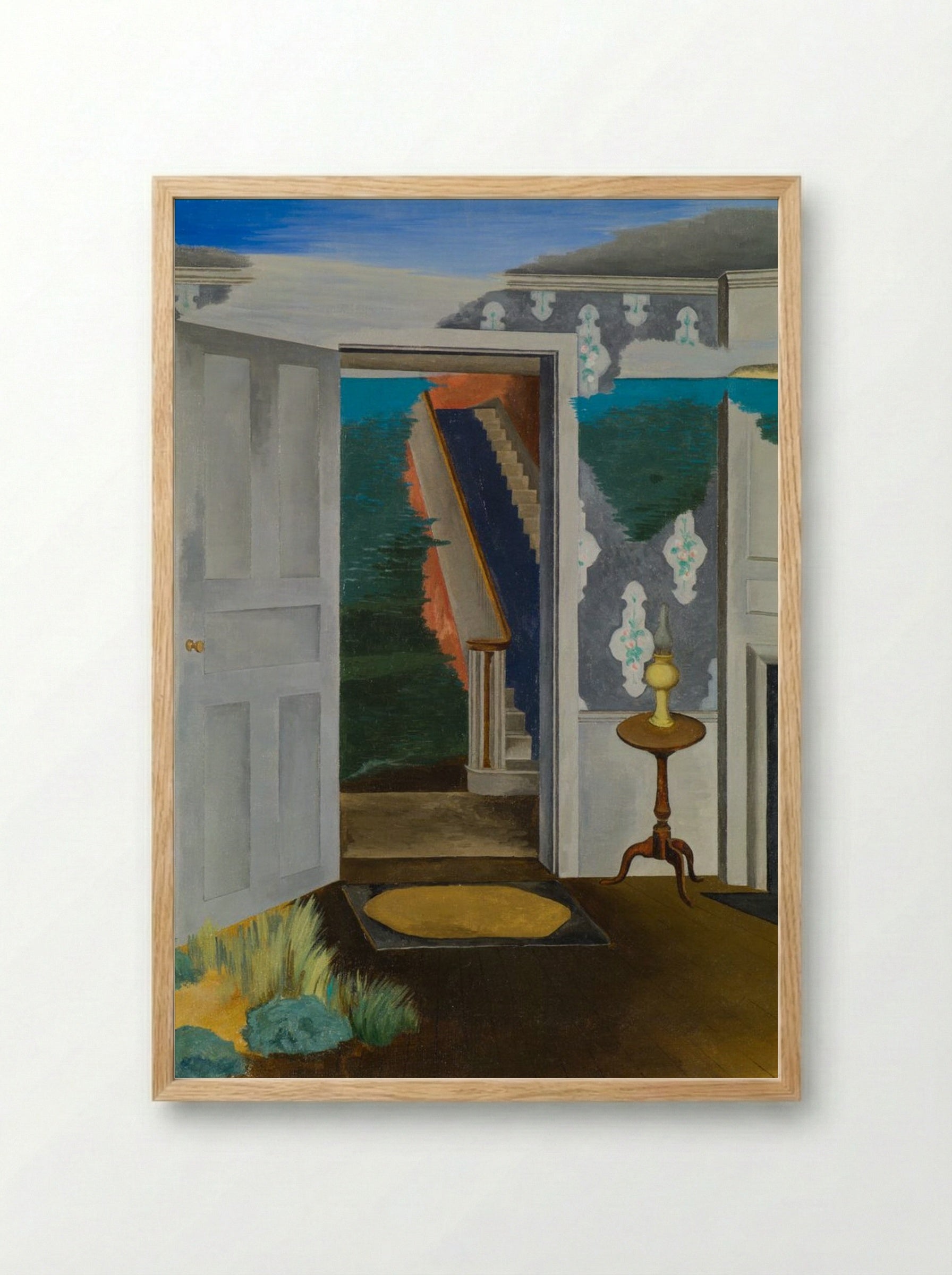 The Persistent Sea, No. 1 - Charles Burchfield - Framed Print Wood