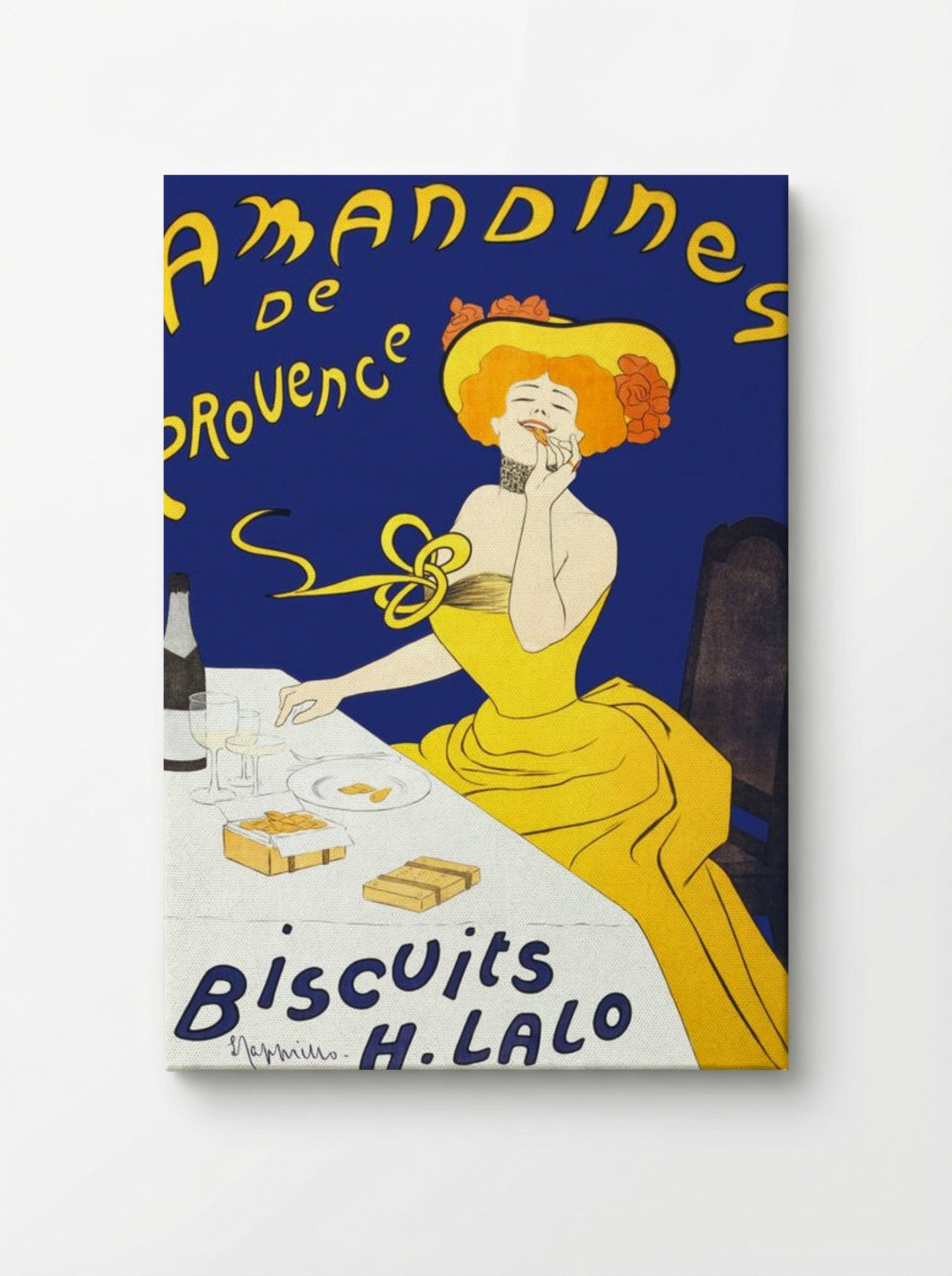Amandines de Provence Biscuits H. Lalo - Leonetto Cappiello - Canvas
