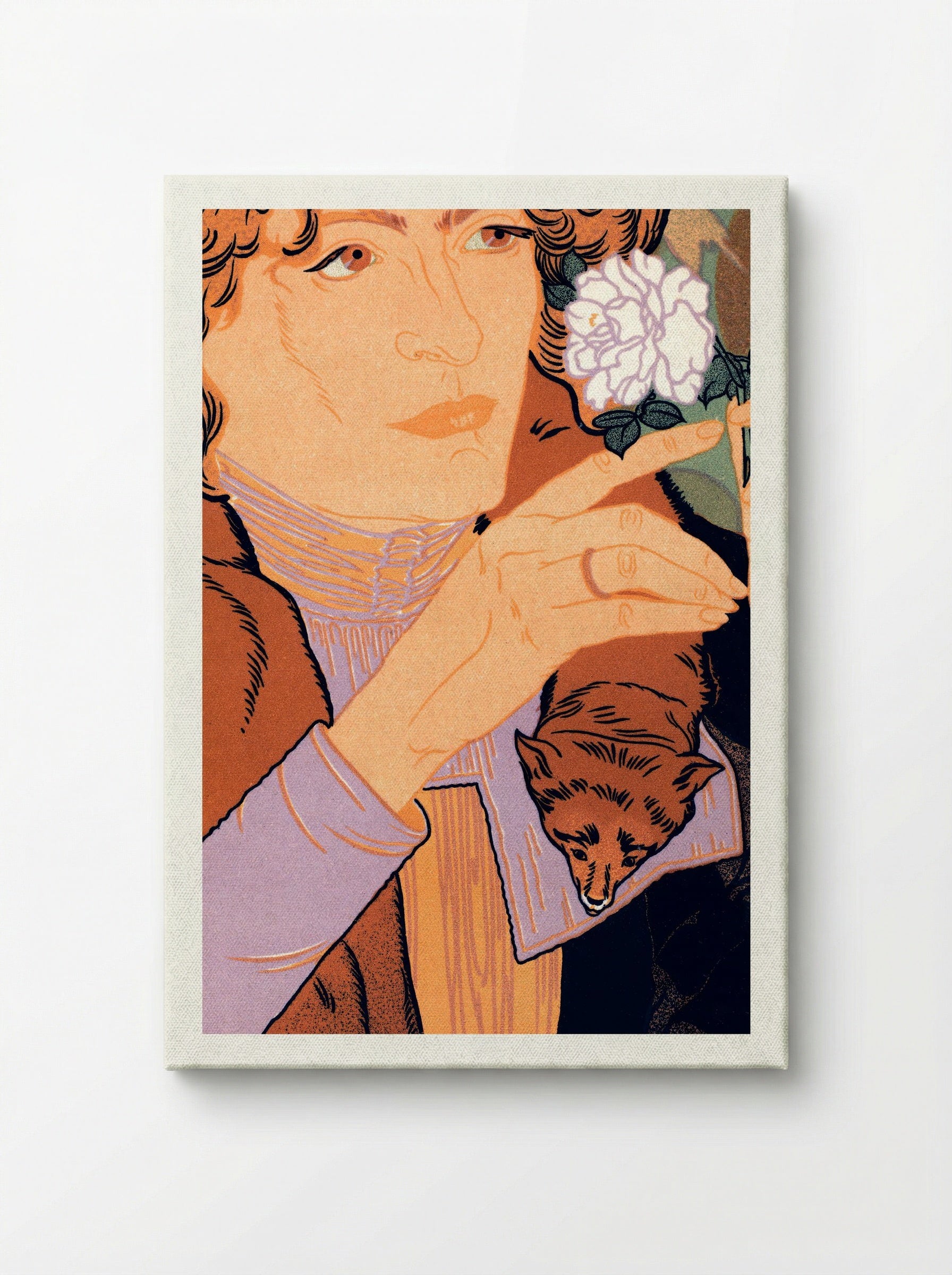 Affiche pour le Salon des Cent, 5e Exposition d'Art - Georges de Feure - Canvas