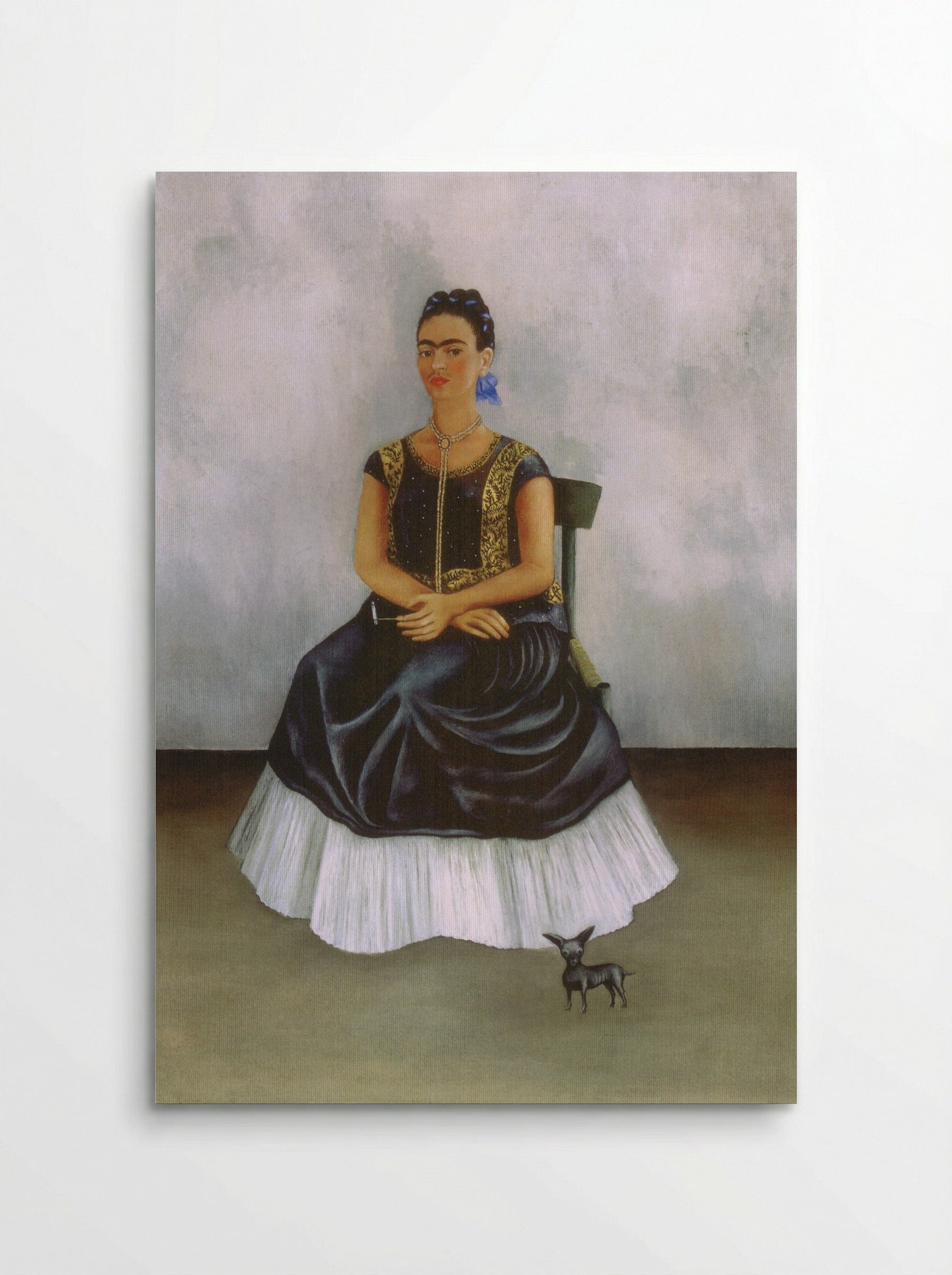 Itzcuintli Dog with Me - Frida Kahlo - Poster