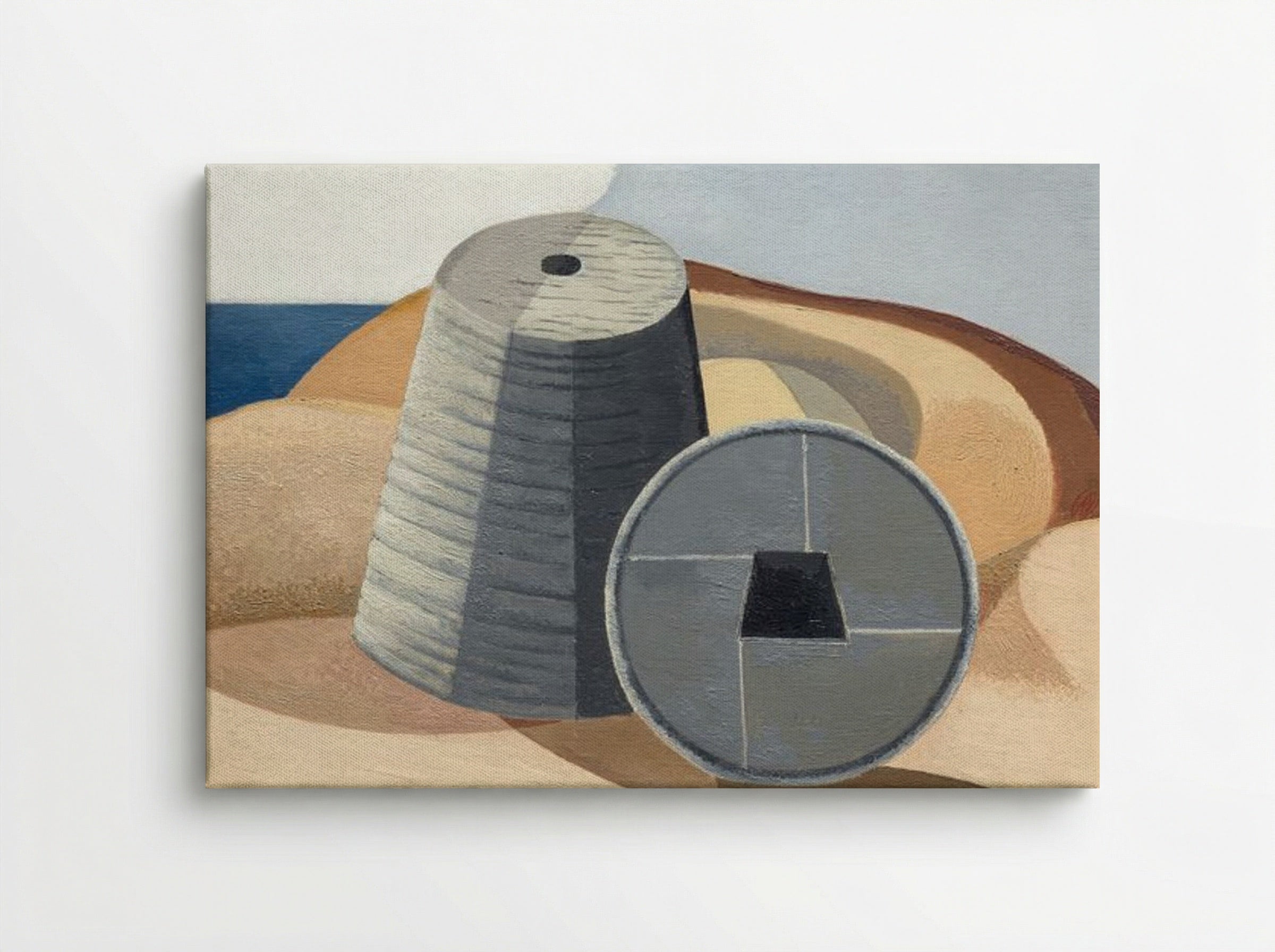 Mineral Objects - Paul Nash - Canvas